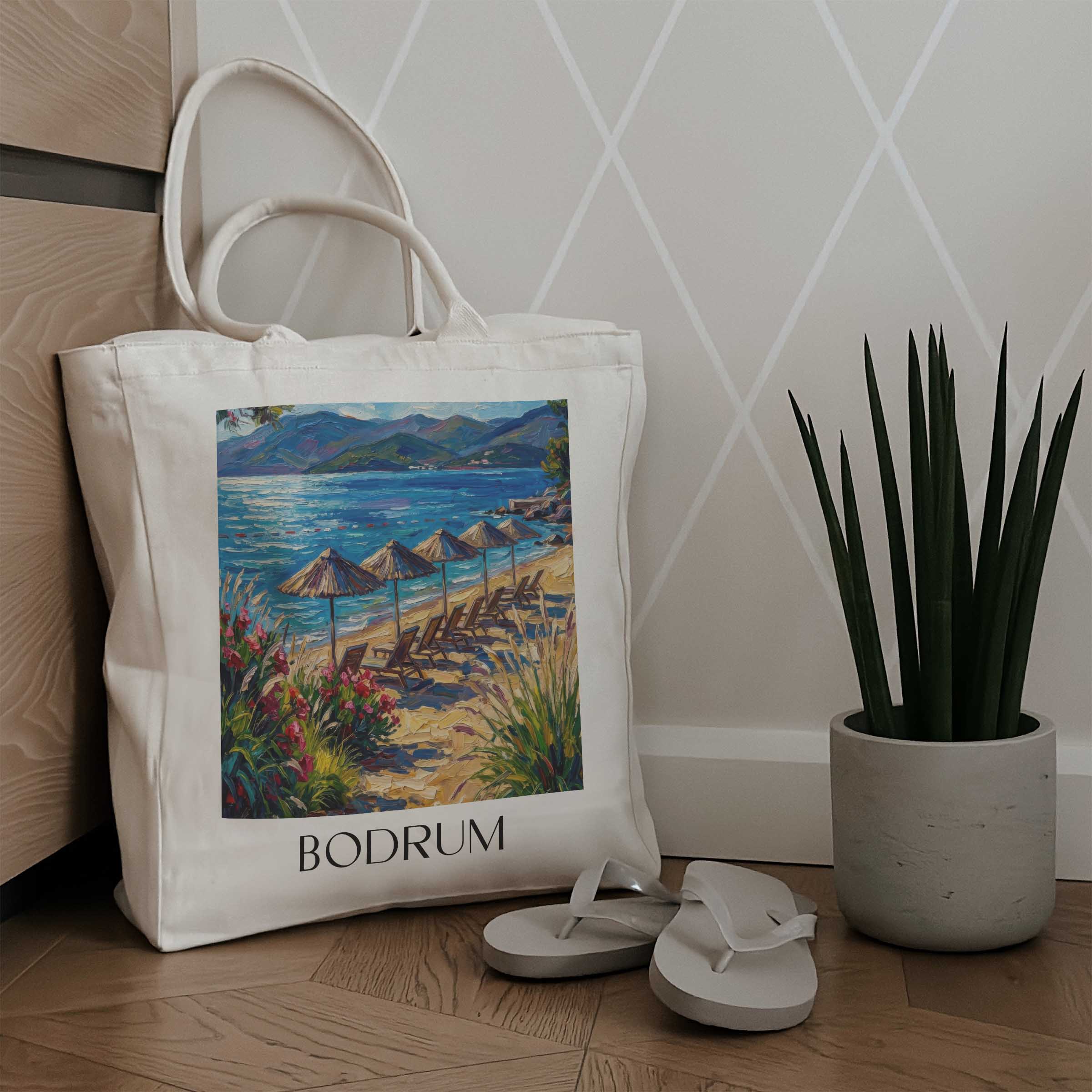 bodrum-türkei-einkaufstasche-oil-painting-oelgemaelde