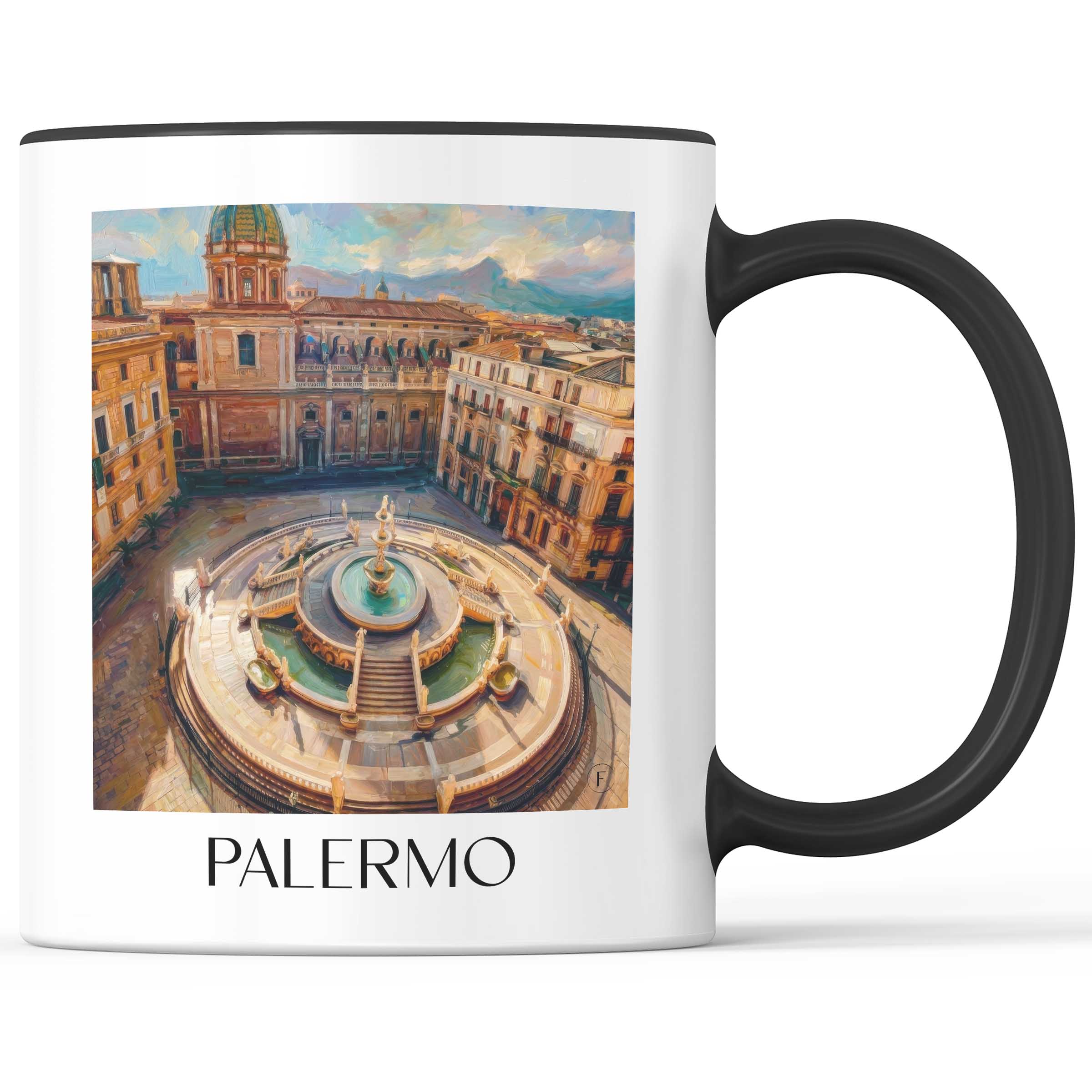 palermo-italien-kaffeebecher-oil-painting-oelgemaelde