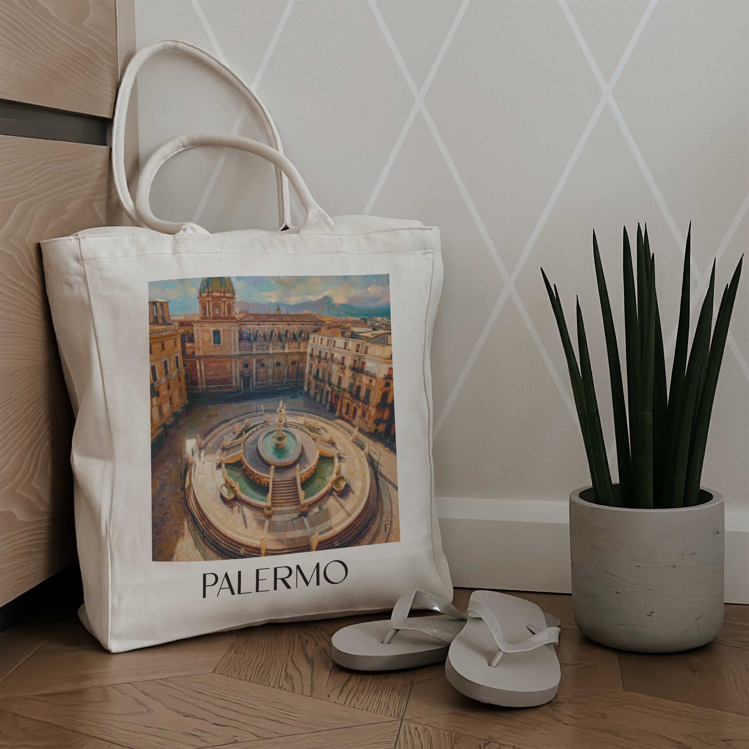 palermo-italien-einkaufstasche-oil-painting-oelgemaelde