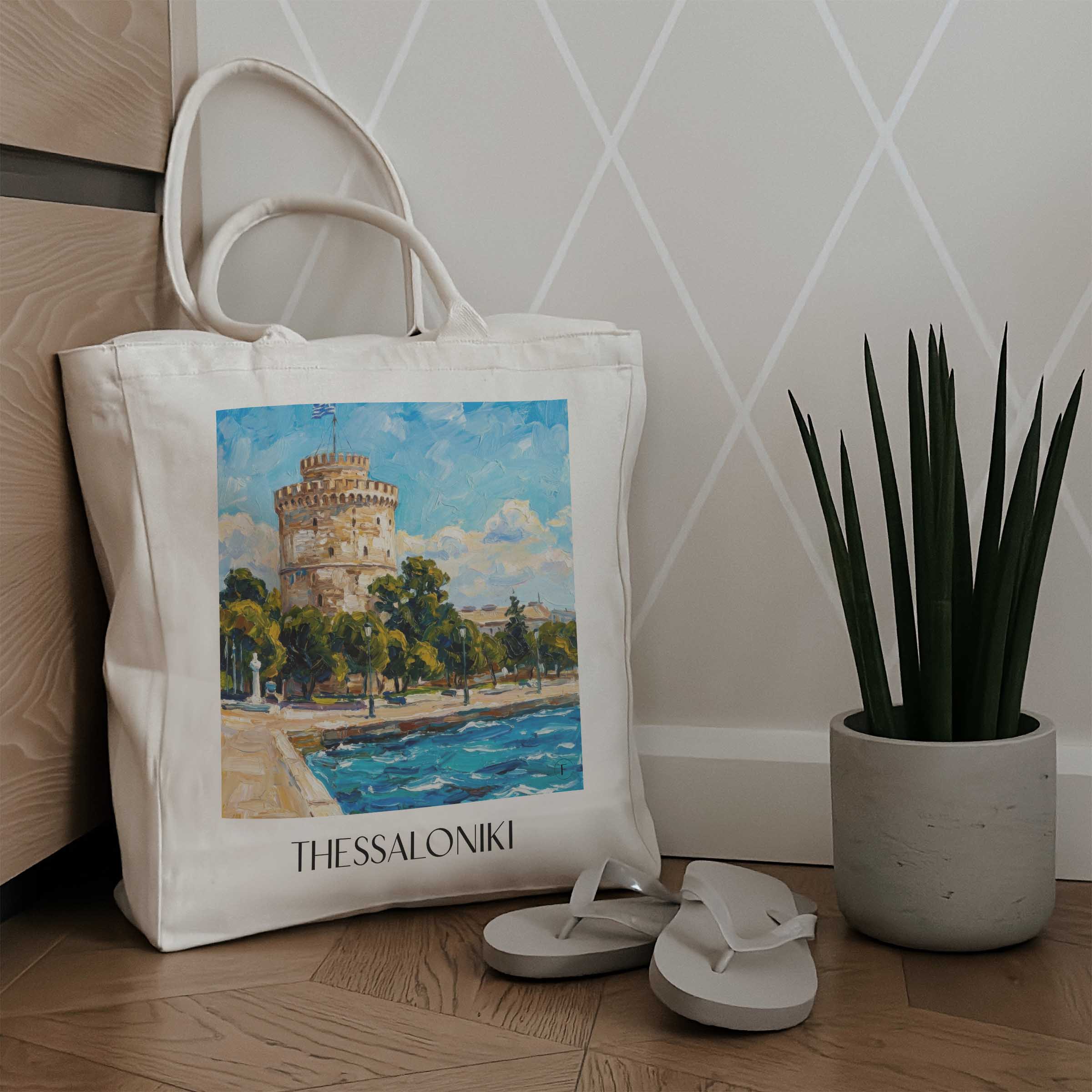 thessaloniki-griechenland-einkaufstasche-oil-painting-oelgemaelde