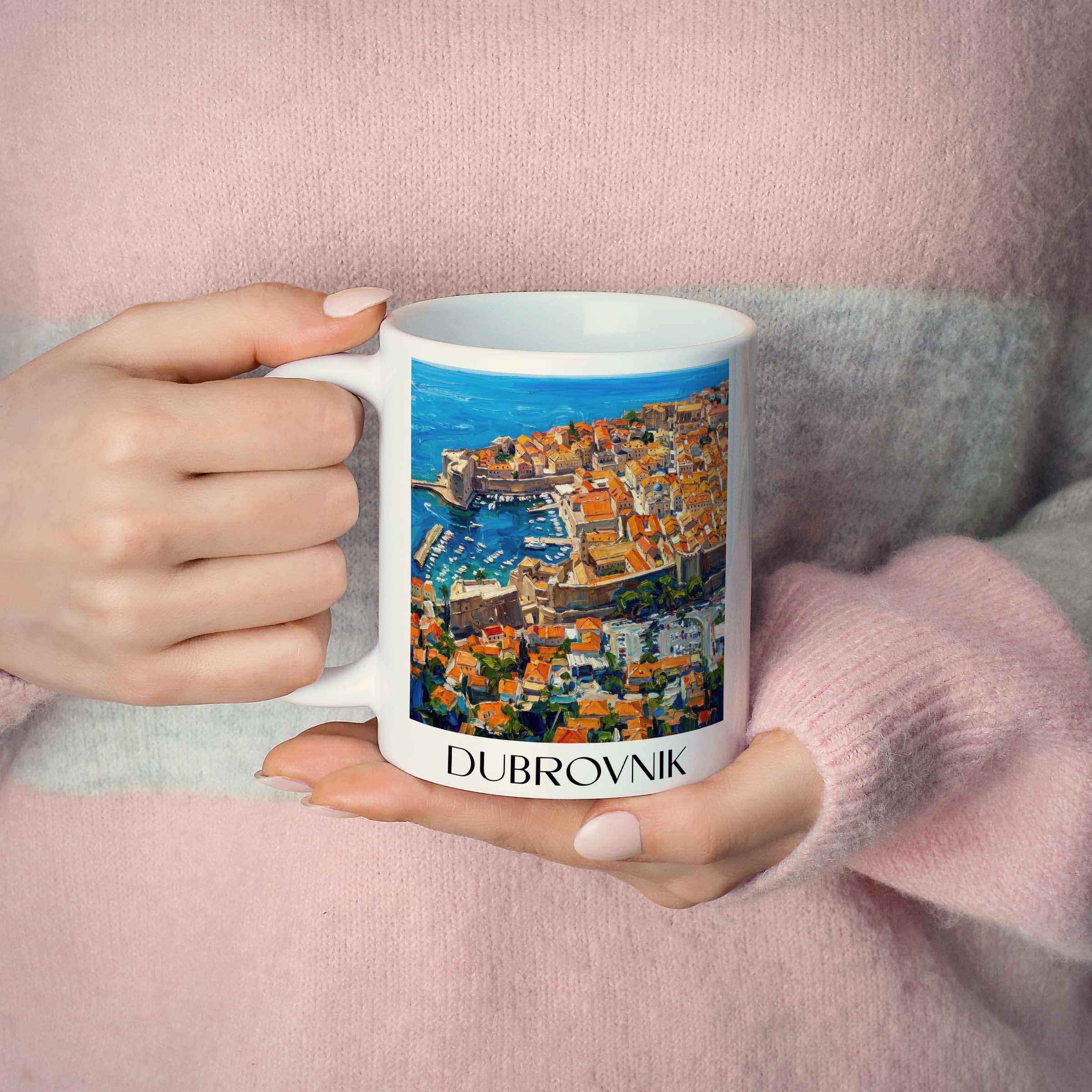 dubrovnik-kroatien-kaffeebecher-oil-painting-oelgemaelde