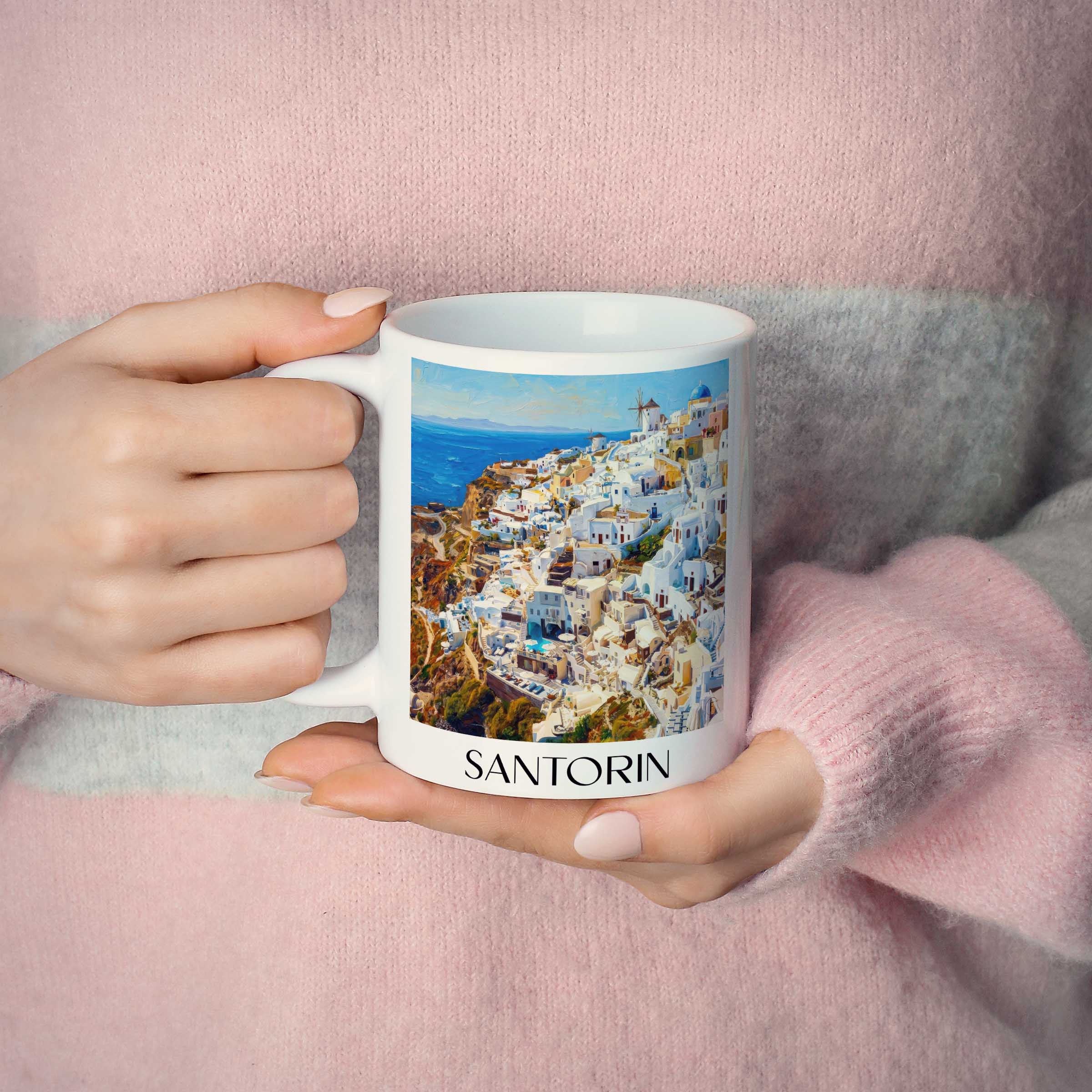 santorin-griechenland-kaffeebecher-oil-painting-oelgemaelde