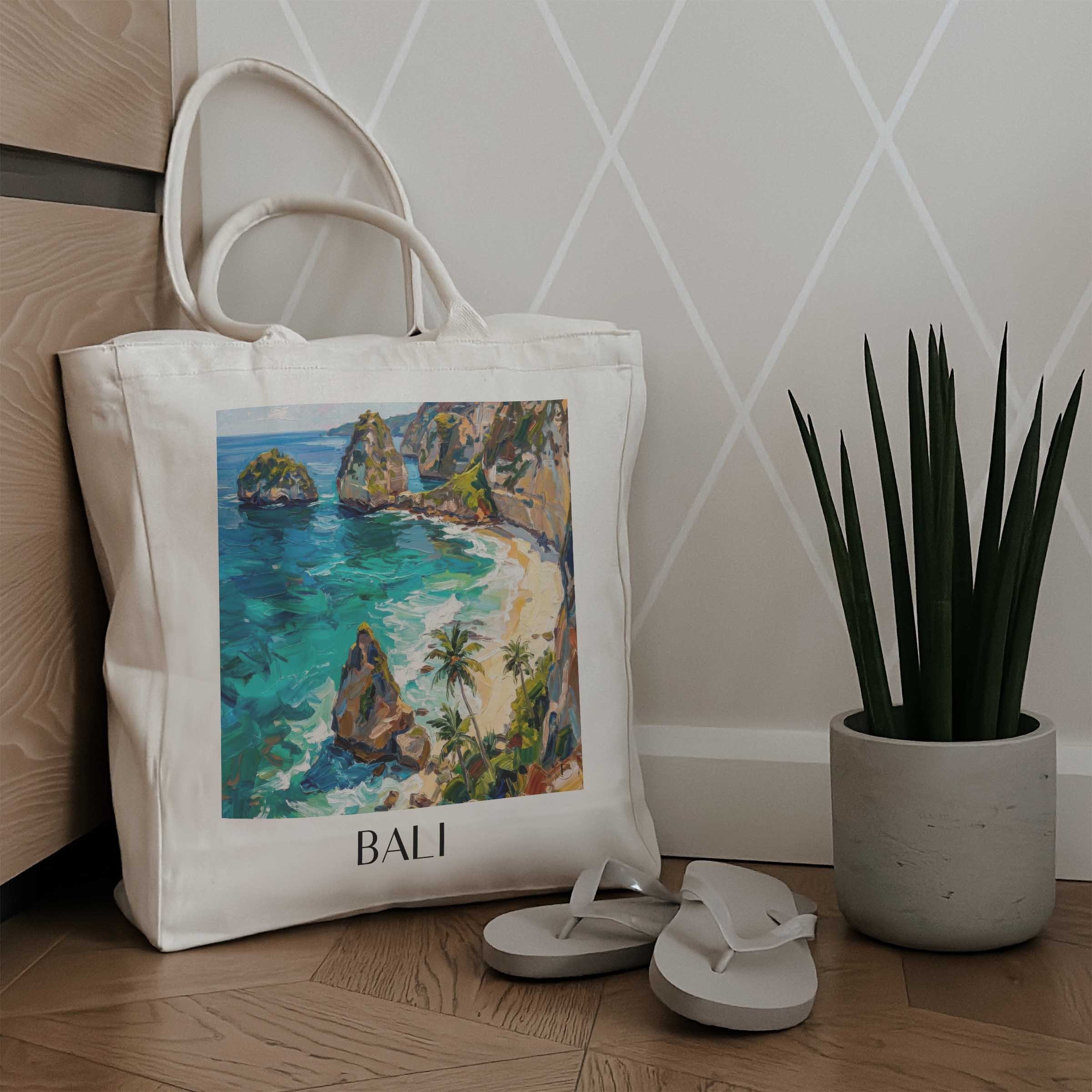 bali-indonesien-einkaufstasche-oil-painting-oelgemaelde