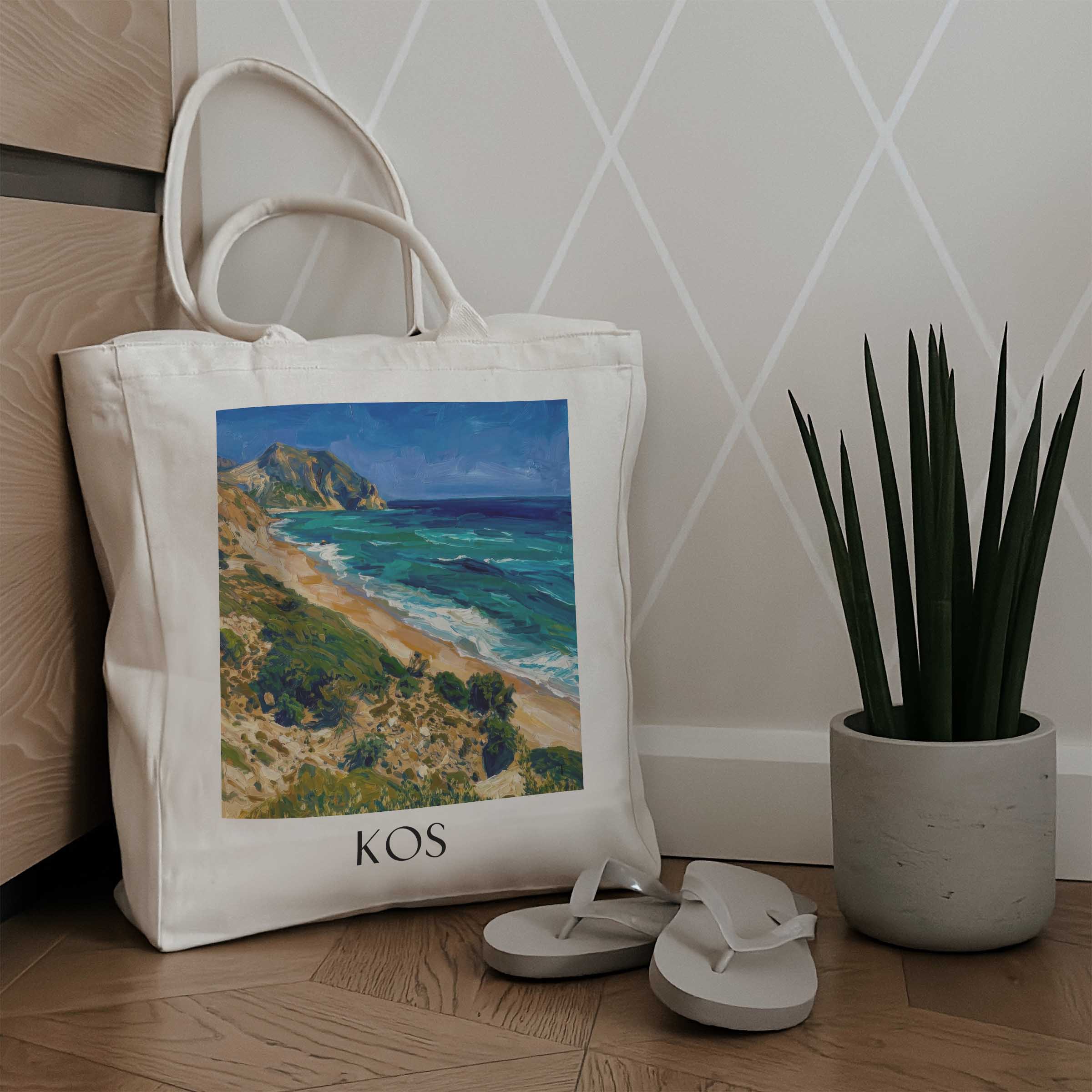 kos-griechenland-einkaufstasche-oil-painting-oelgemaelde