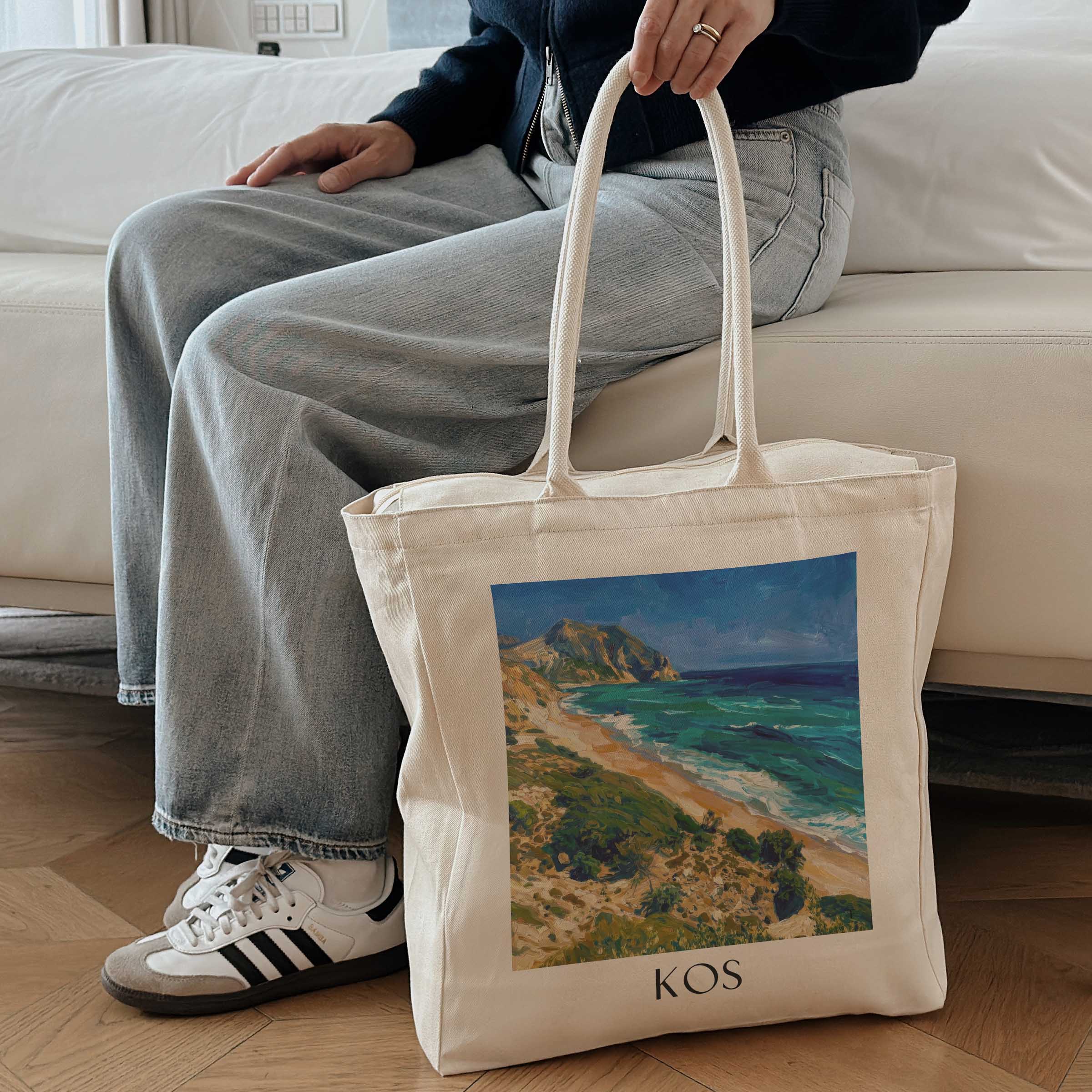 kos-griechenland-einkaufstasche-oil-painting-oelgemaelde