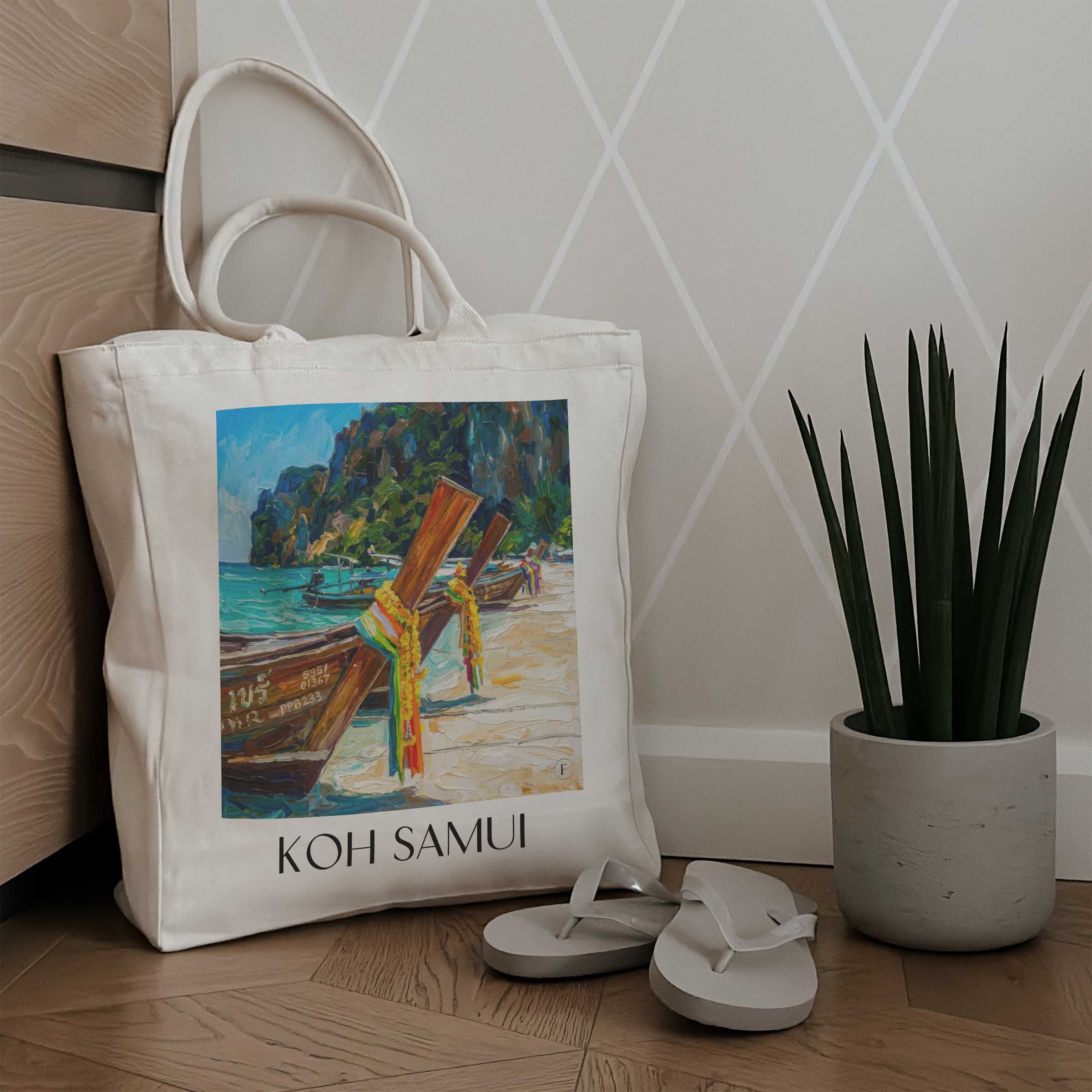 koh-samui-thailand-einkaufstasche-oil-painting-oelgemaelde