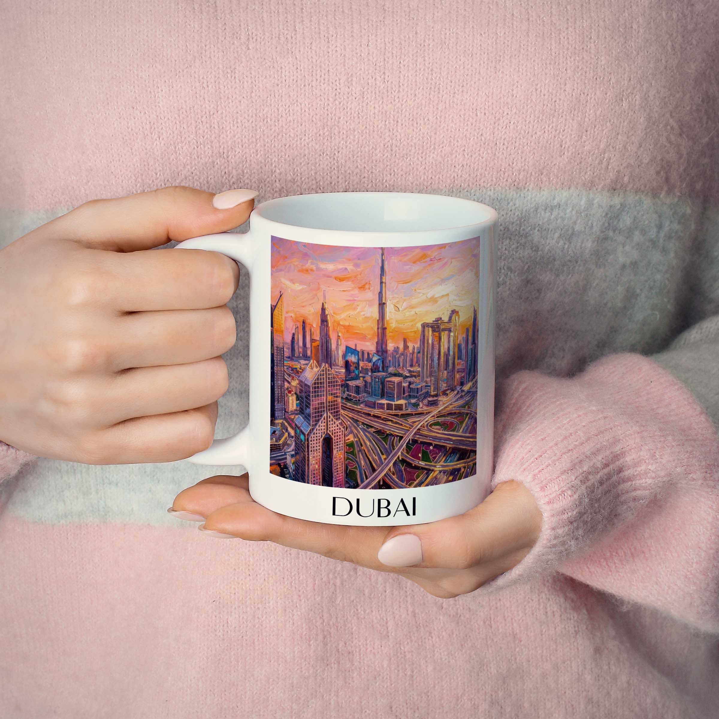 dubai-vereinigte-arabische-emirate-kaffeebecher-oil-painting-oelgemaelde