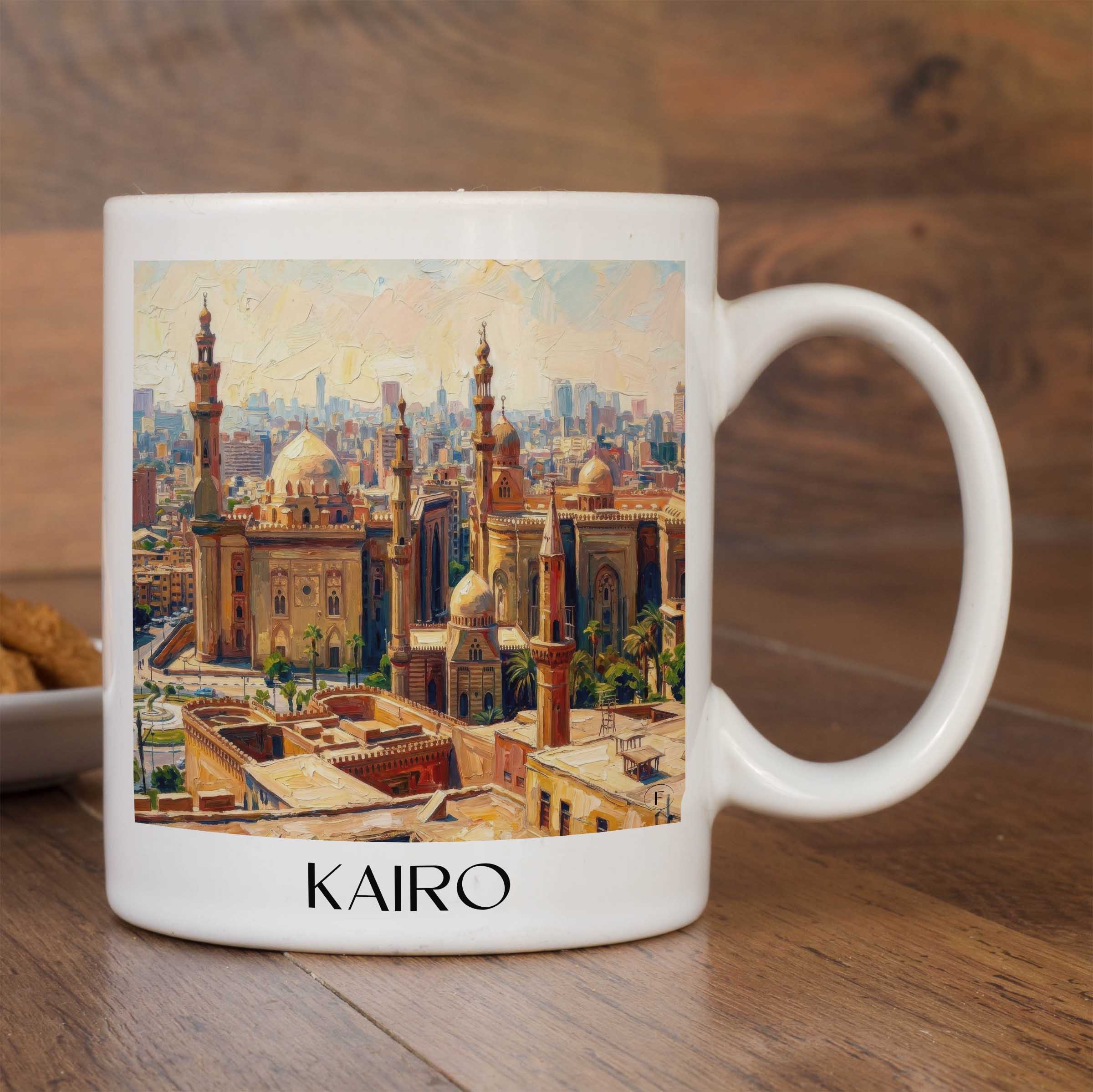 kairo-ägypten-kaffeebecher-oil-painting-oelgemaelde