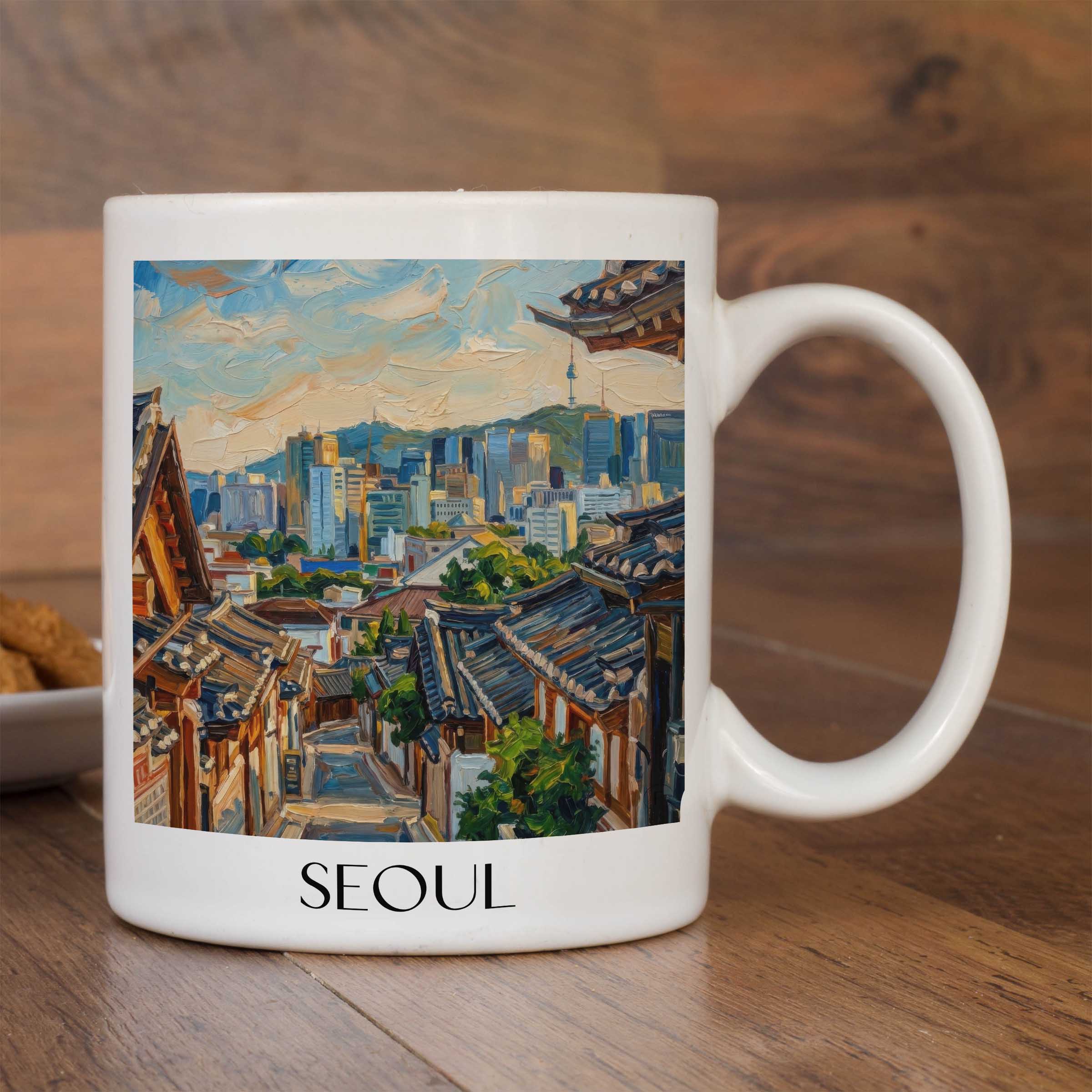 seoul-südkorea-kaffeebecher-oil-painting-oelgemaelde