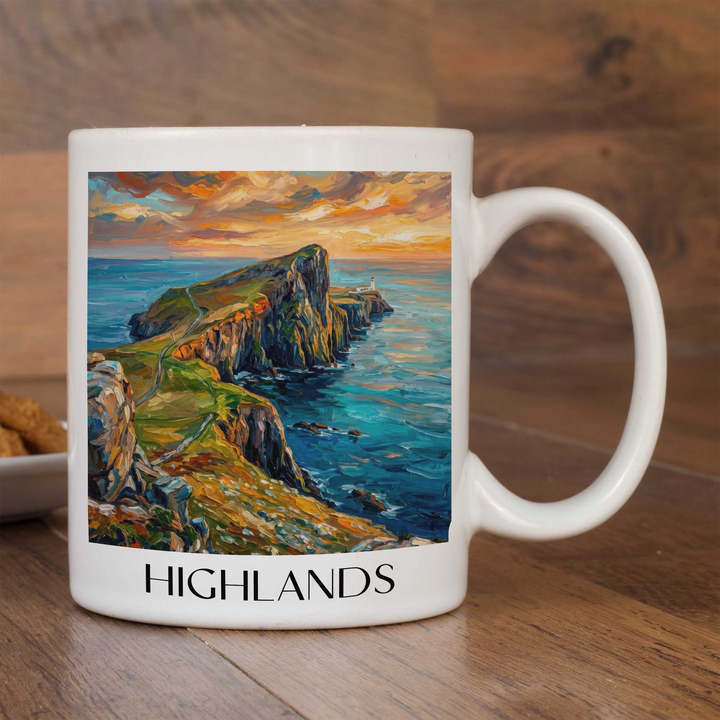 highlands-schottland-kaffeebecher-oil-painting-oelgemaelde