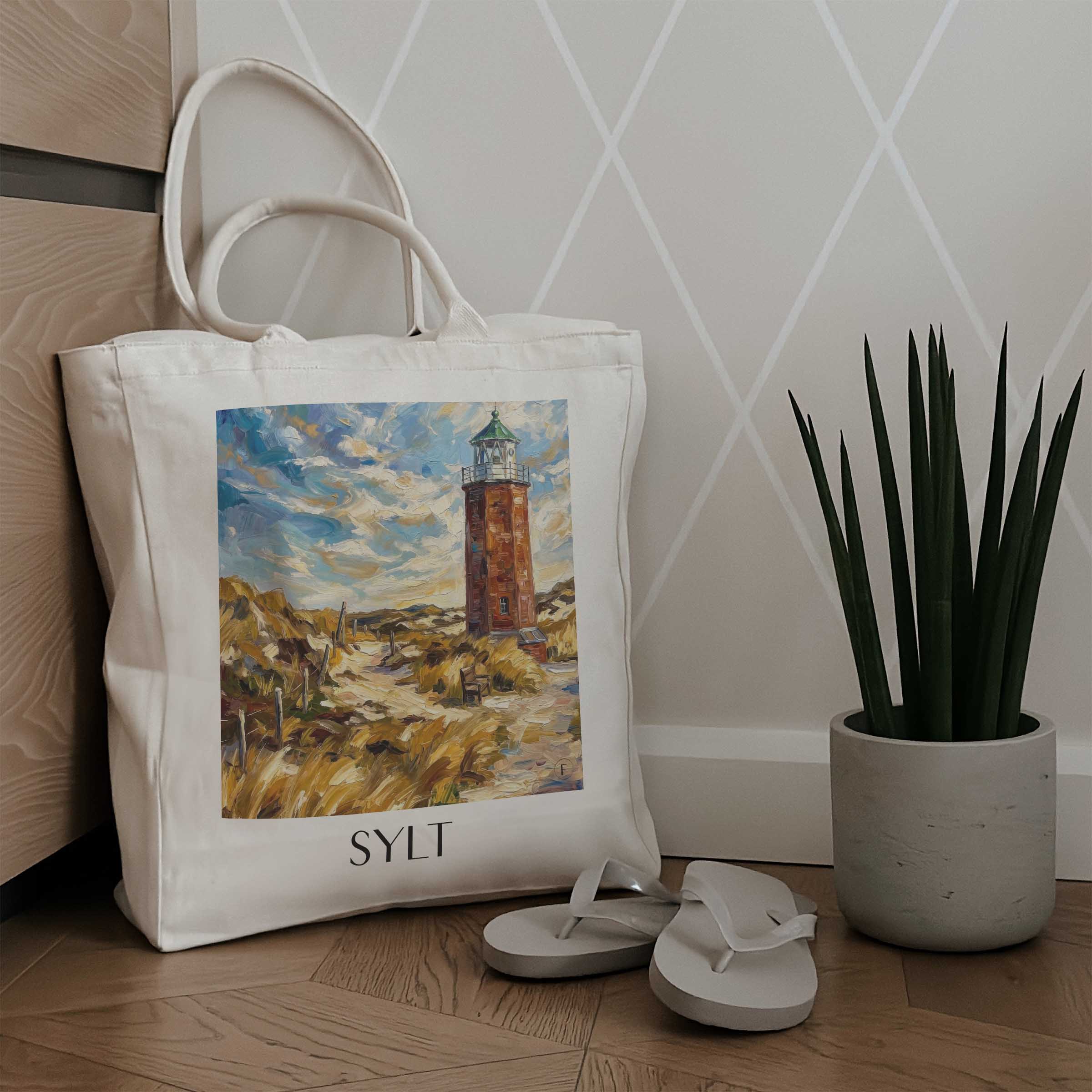 sylt-deutschland-einkaufstasche-oil-painting-oelgemaelde