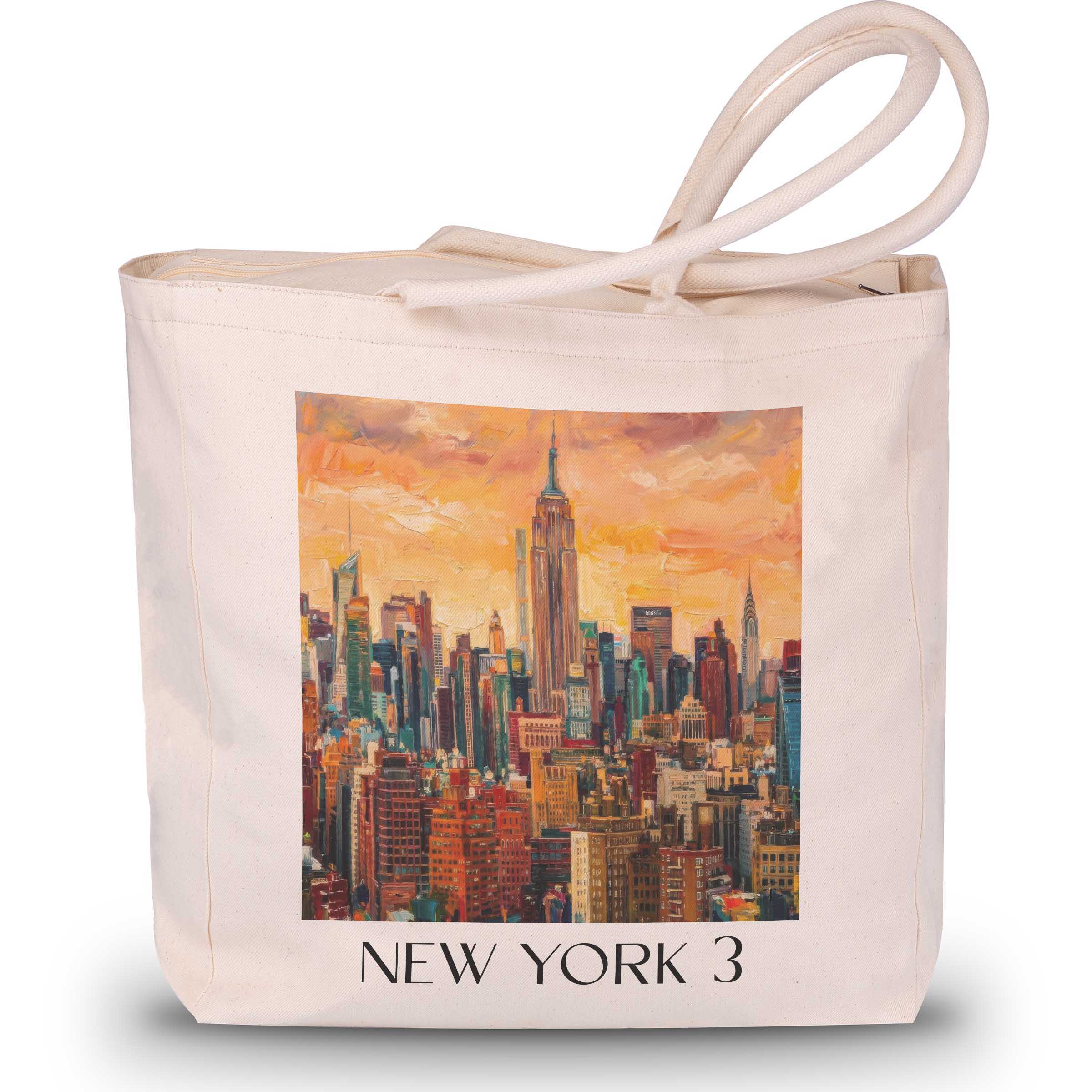 new-york-3-usa-einkaufstasche-oil-painting-oelgemaelde