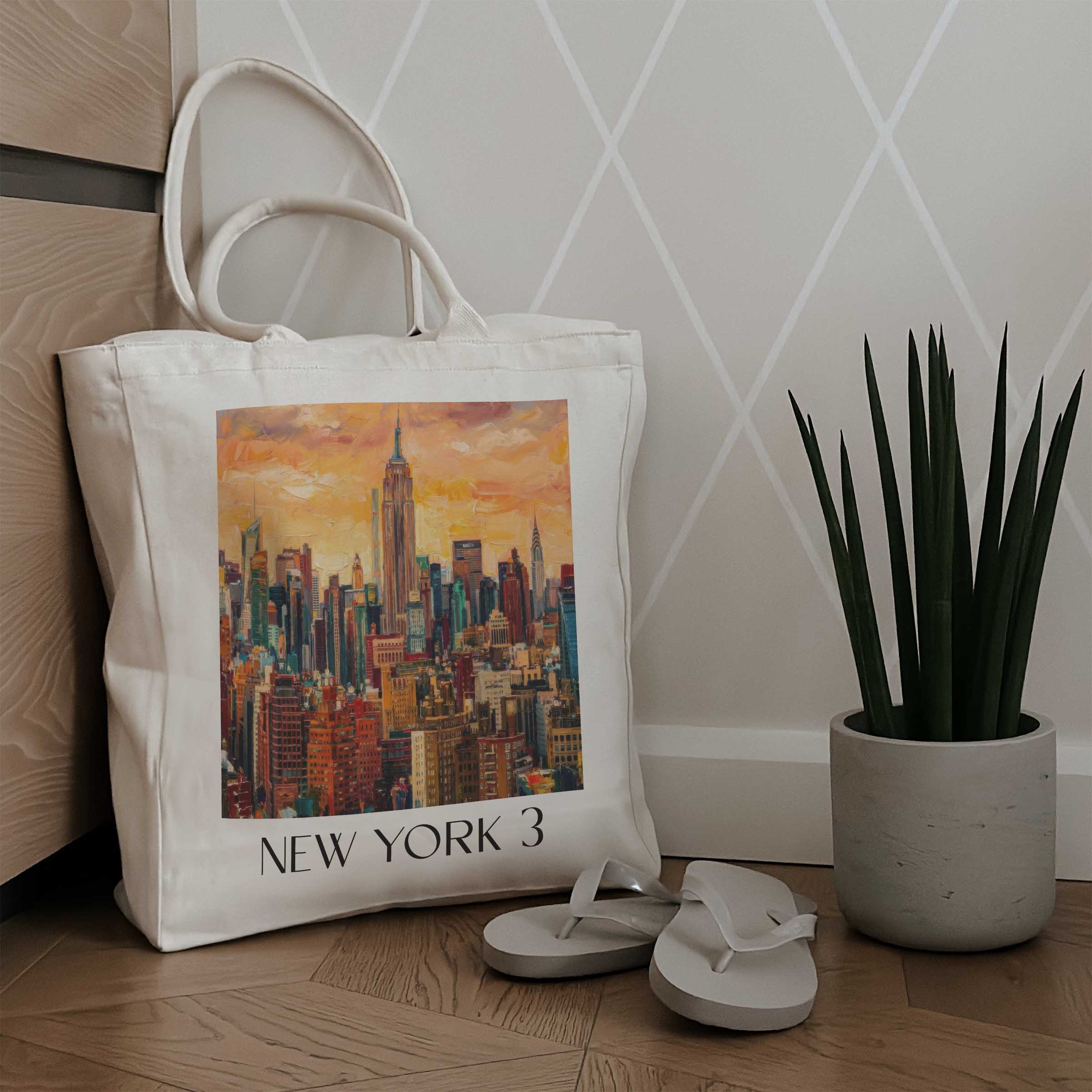 new-york-3-usa-einkaufstasche-oil-painting-oelgemaelde