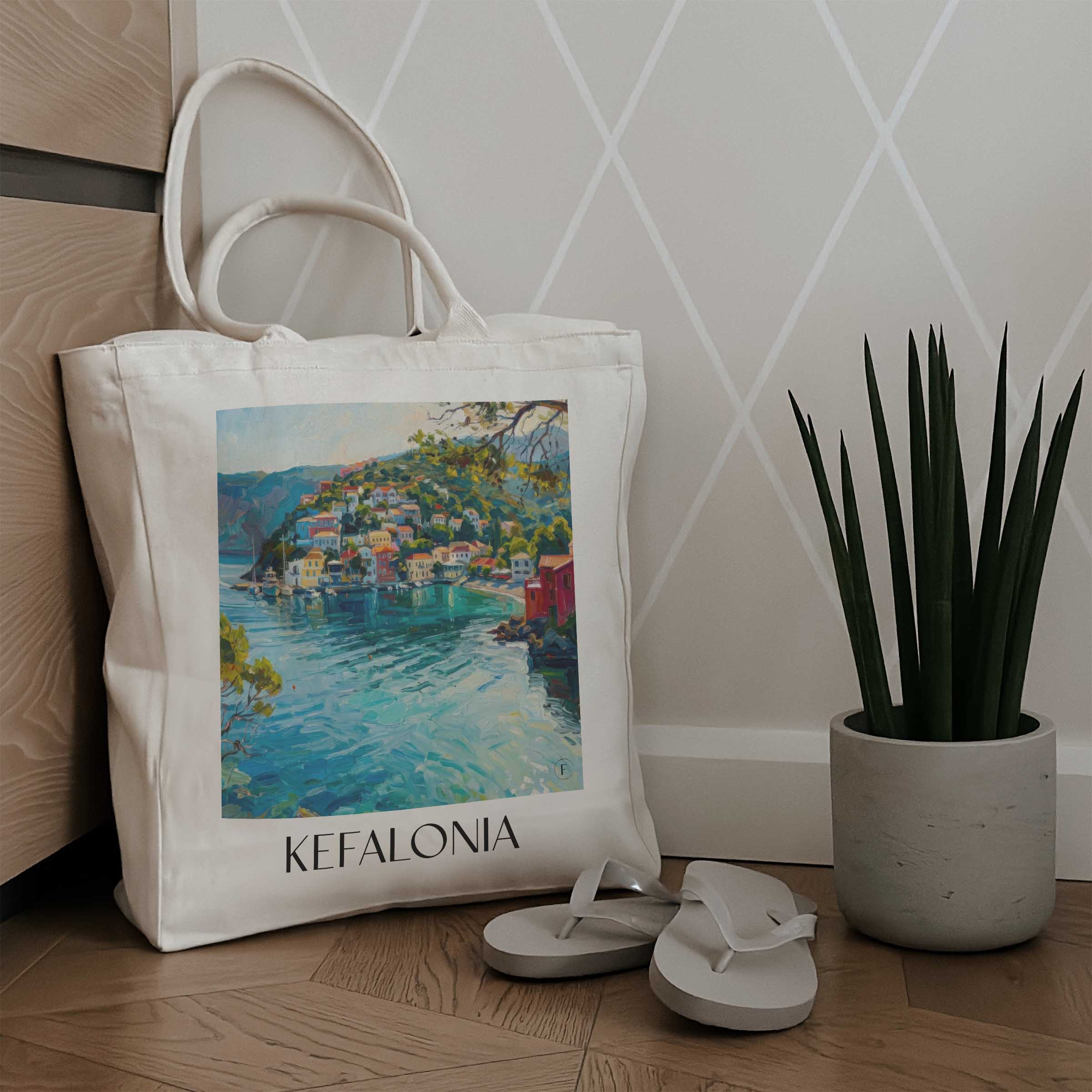kefalonia-griechenland-einkaufstasche-oil-painting-oelgemaelde