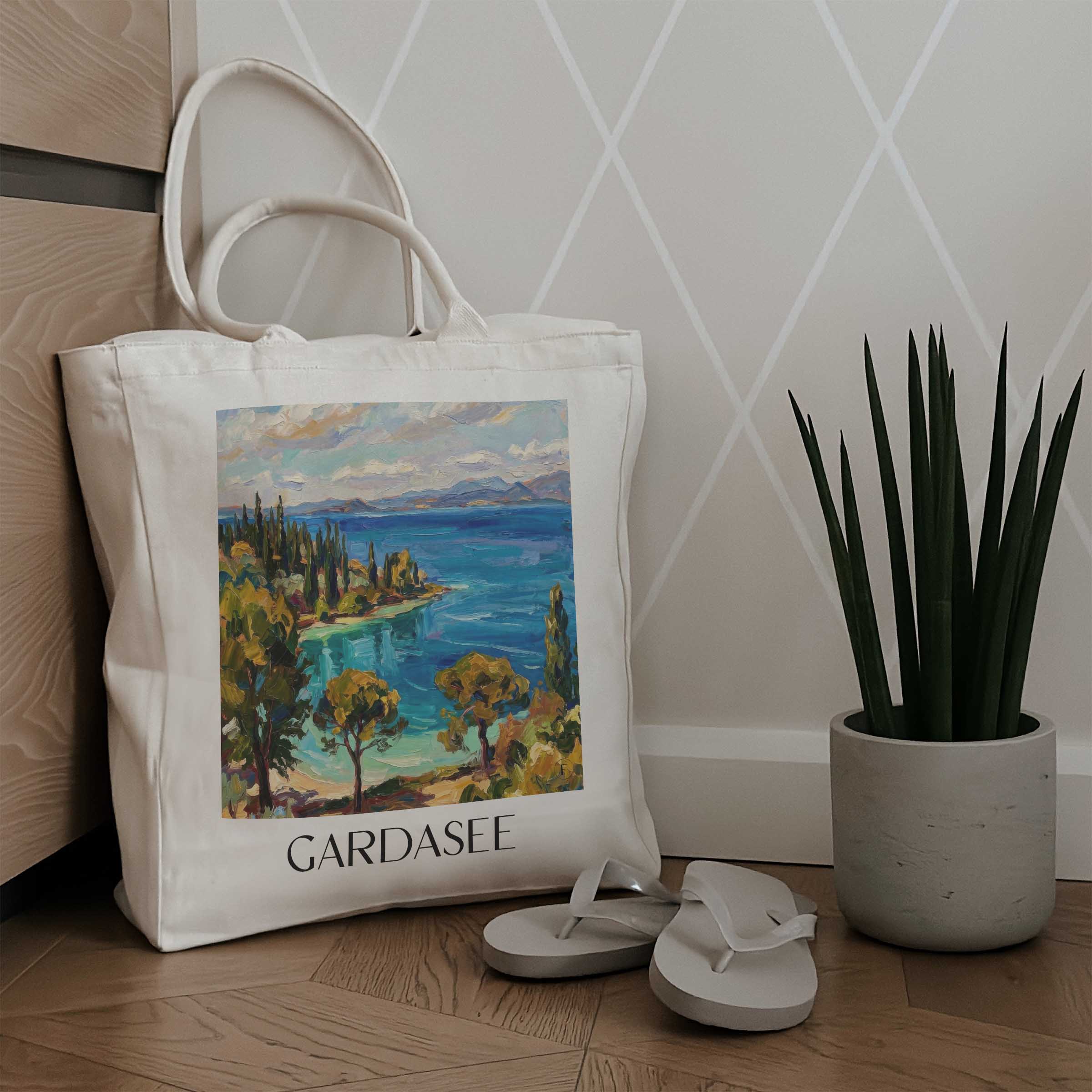 gardasee-italien-einkaufstasche-oil-painting-oelgemaelde