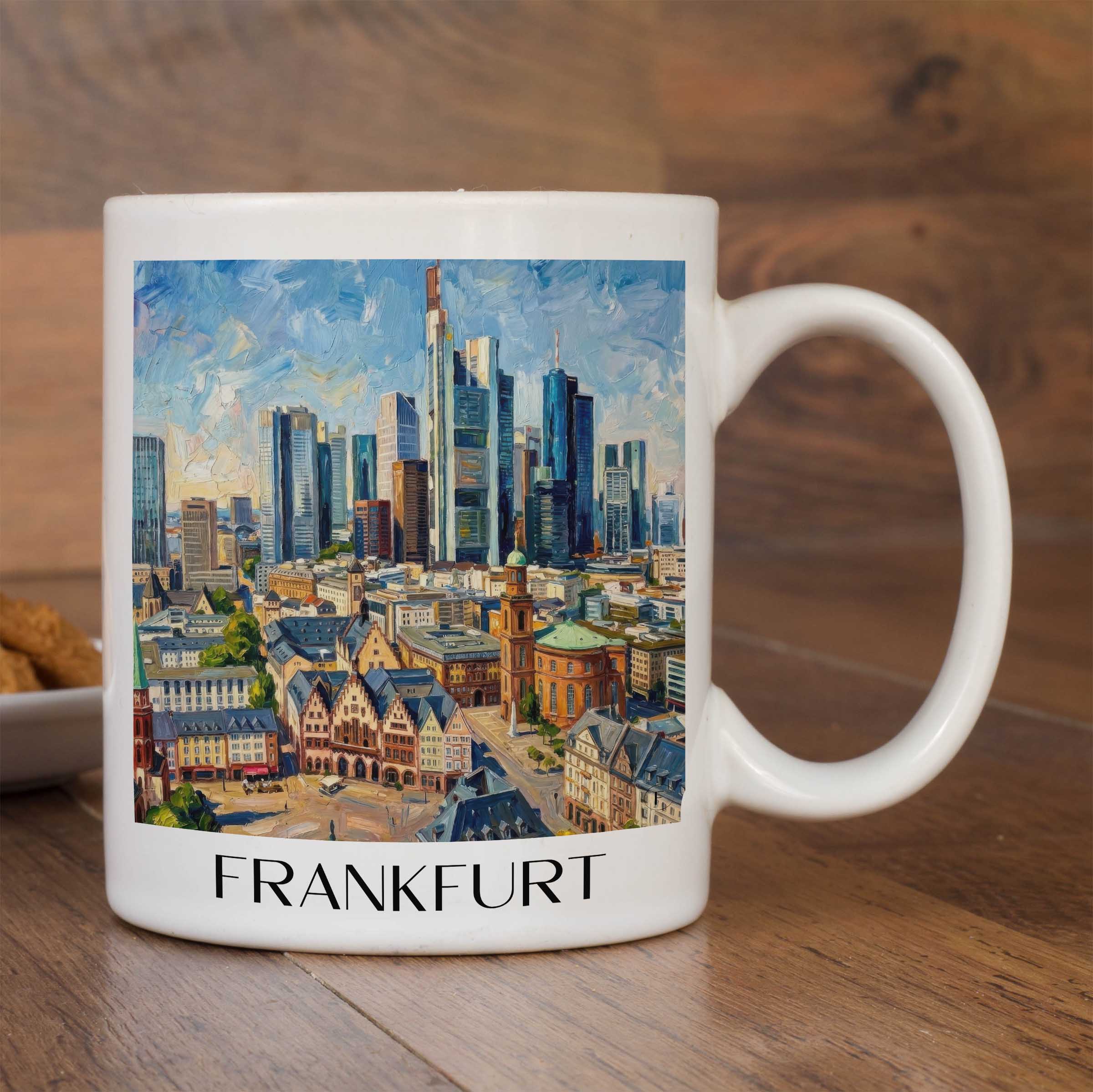 frankfurt-deutschland-kaffeebecher-oil-painting-oelgemaelde