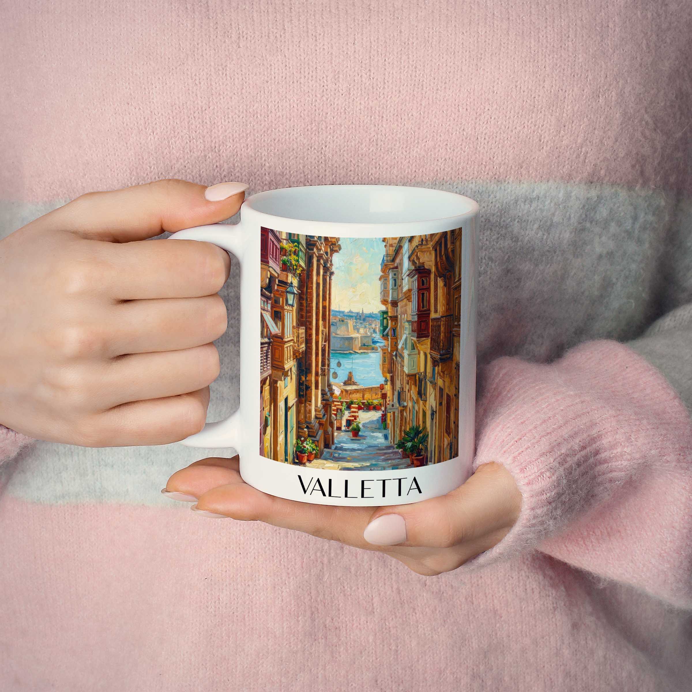 valletta-malta-kaffeebecher-oil-painting-oelgemaelde