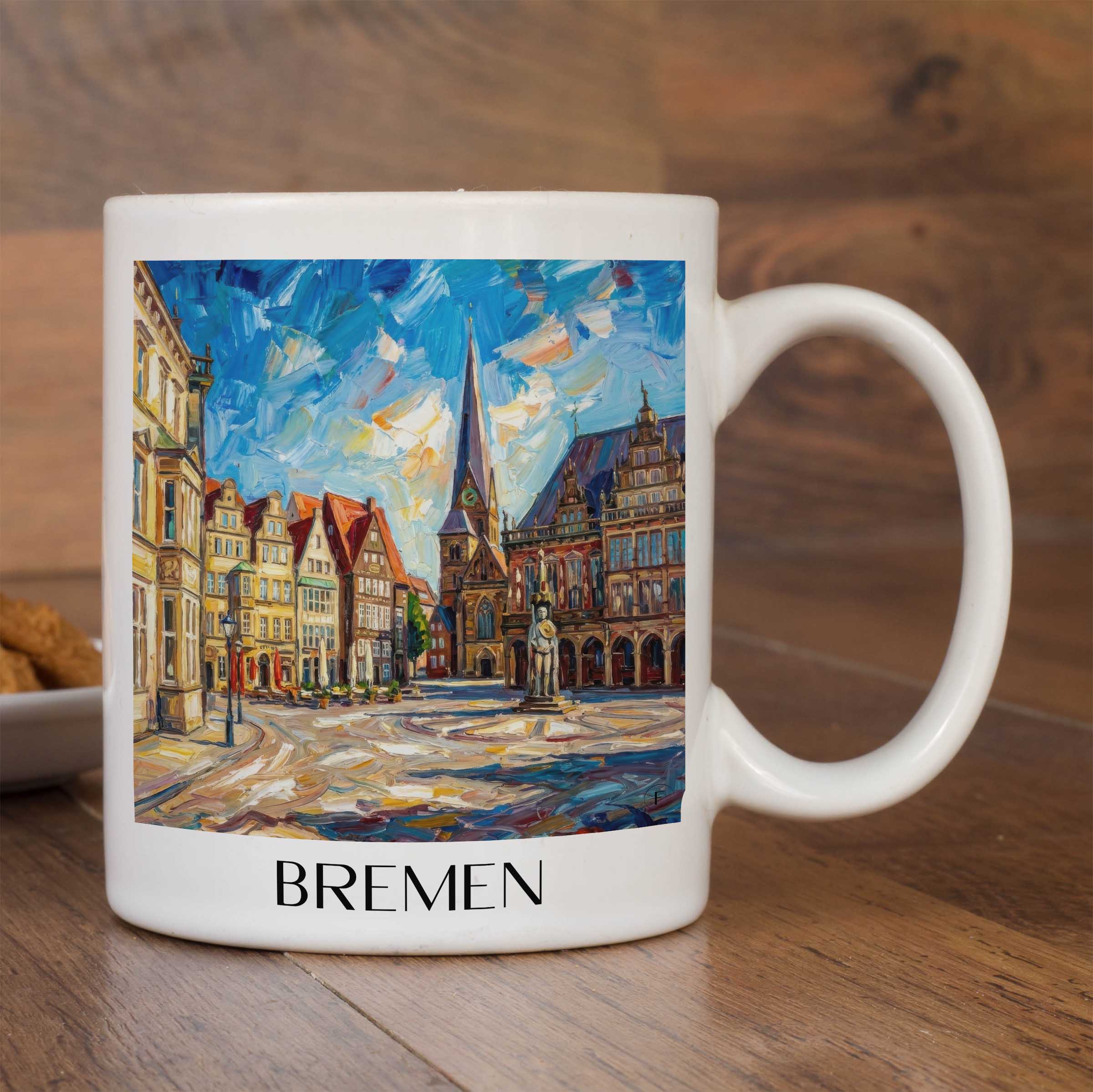 bremen-deutschland-kaffeebecher-oil-painting-oelgemaelde