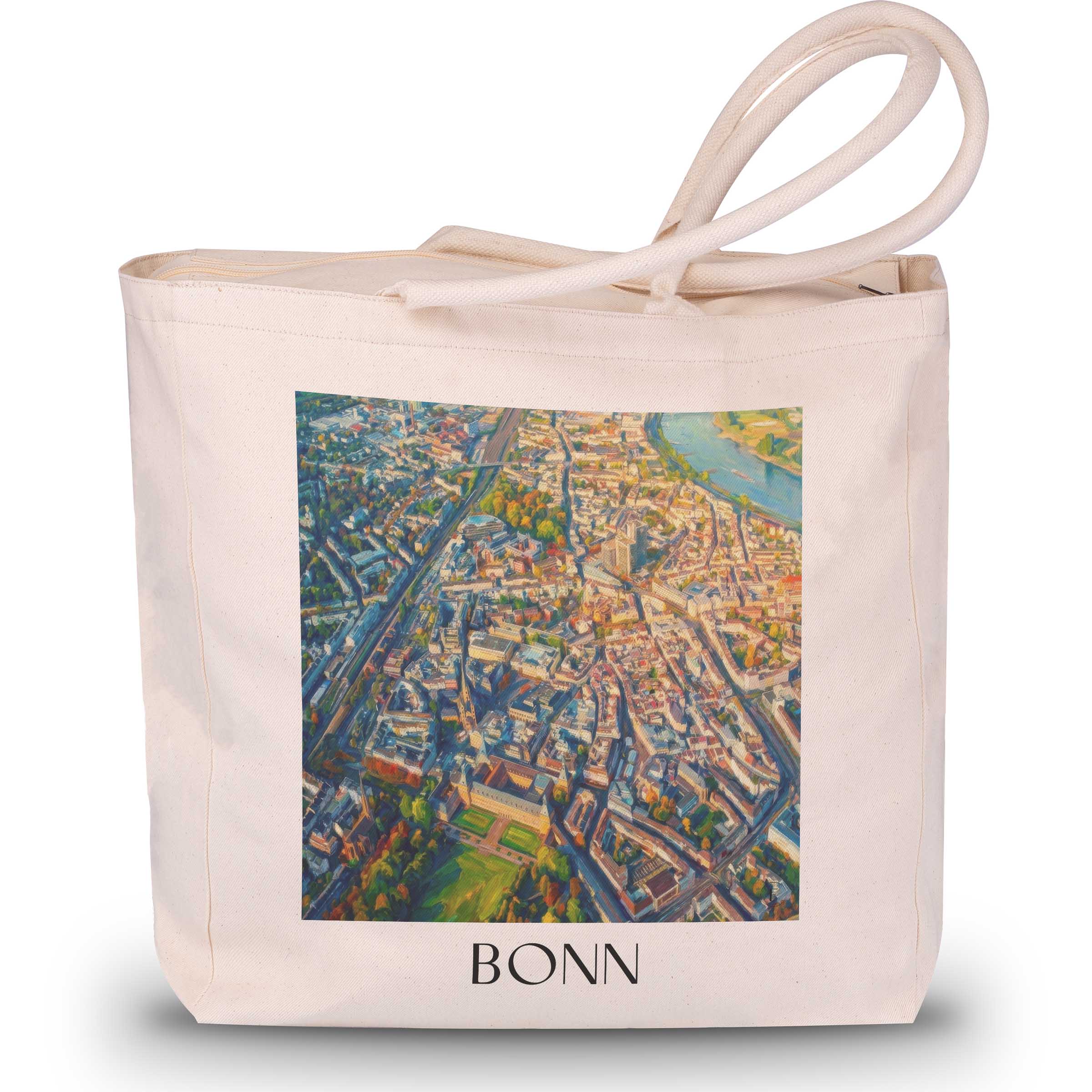 Bonn - Deutschland Tote Bag - Einkaufstasche im Ölgemälde Stil