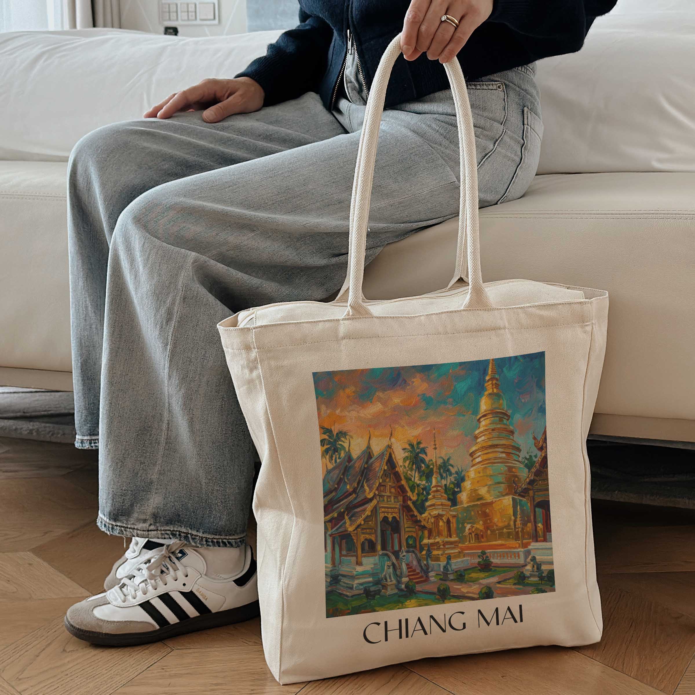chiang-mai-thailand-einkaufstasche-oil-painting-oelgemaelde