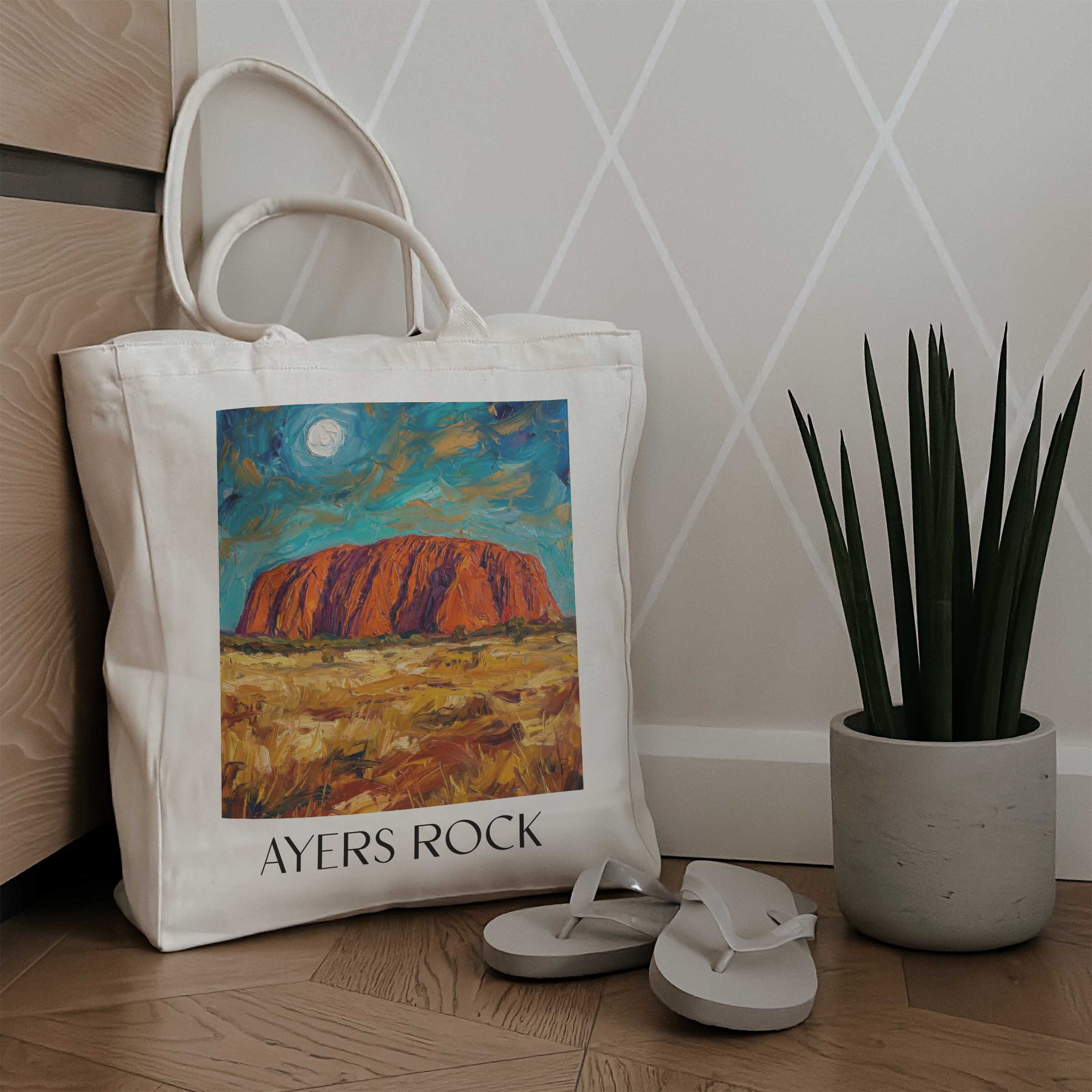ayers-rock-australien-einkaufstasche-oil-painting-oelgemaelde
