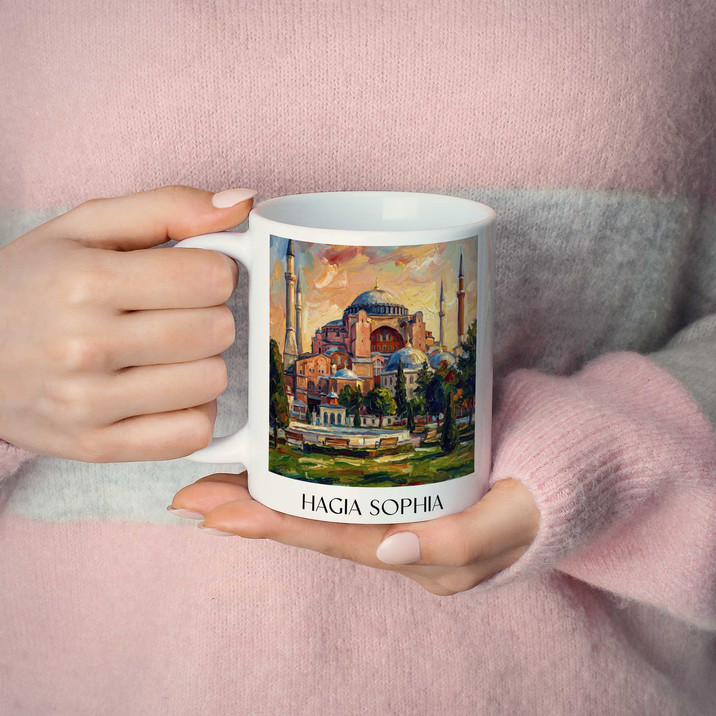 hagia-sophia-türkei-kaffeebecher-oil-painting-oelgemaelde