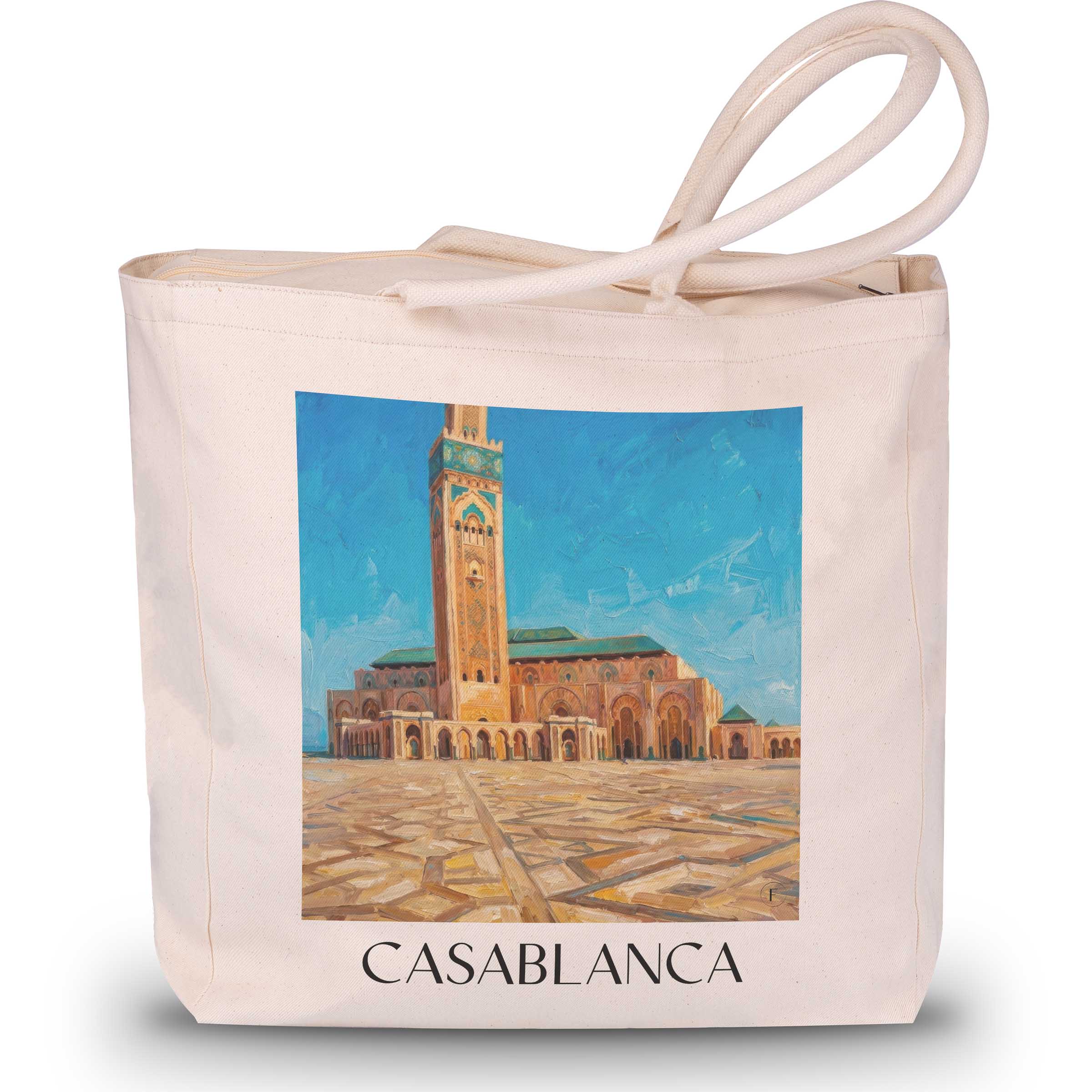 casablanca-marokko-einkaufstasche-oil-painting-oelgemaelde
