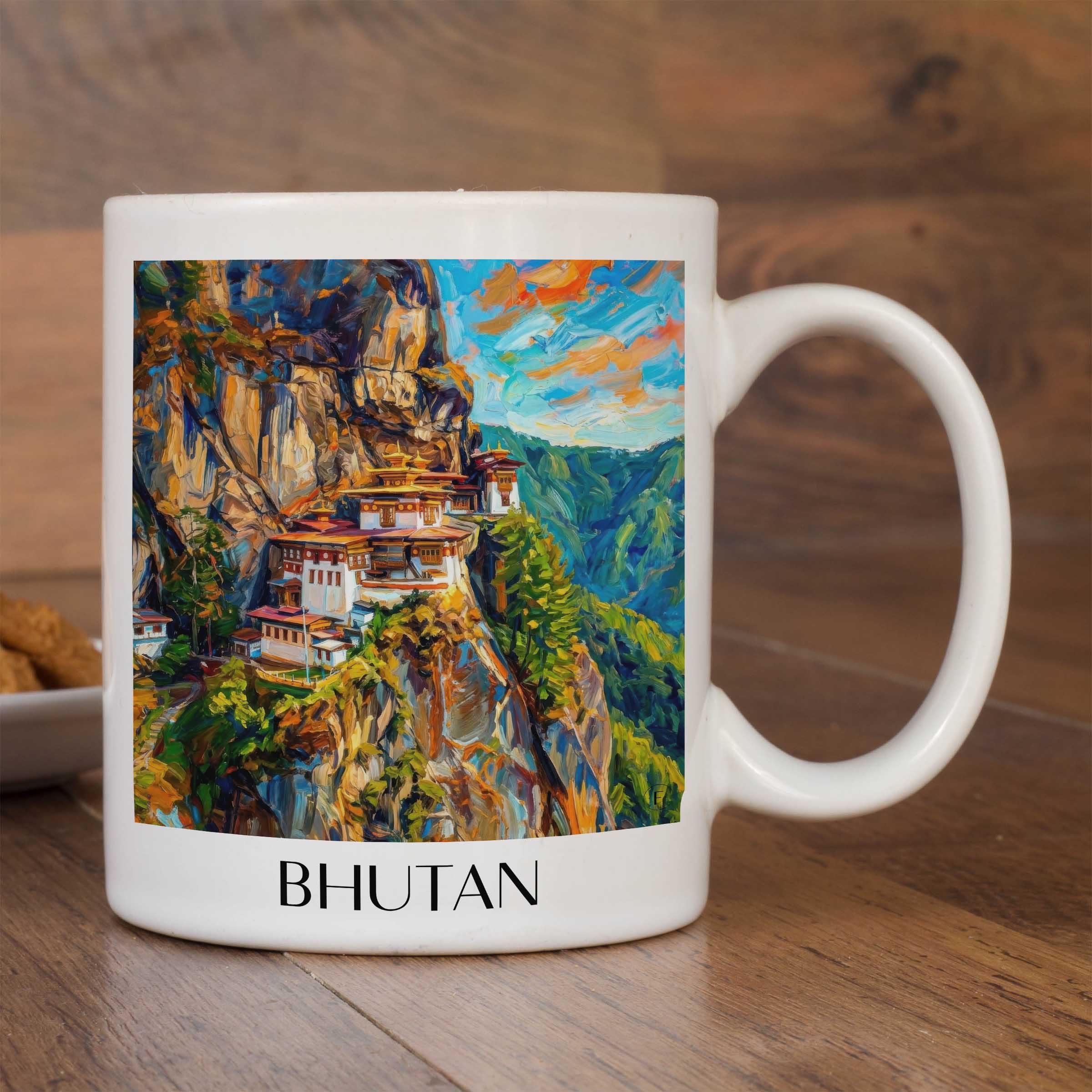 bhutan-bhutan-kaffeebecher-oil-painting-oelgemaelde