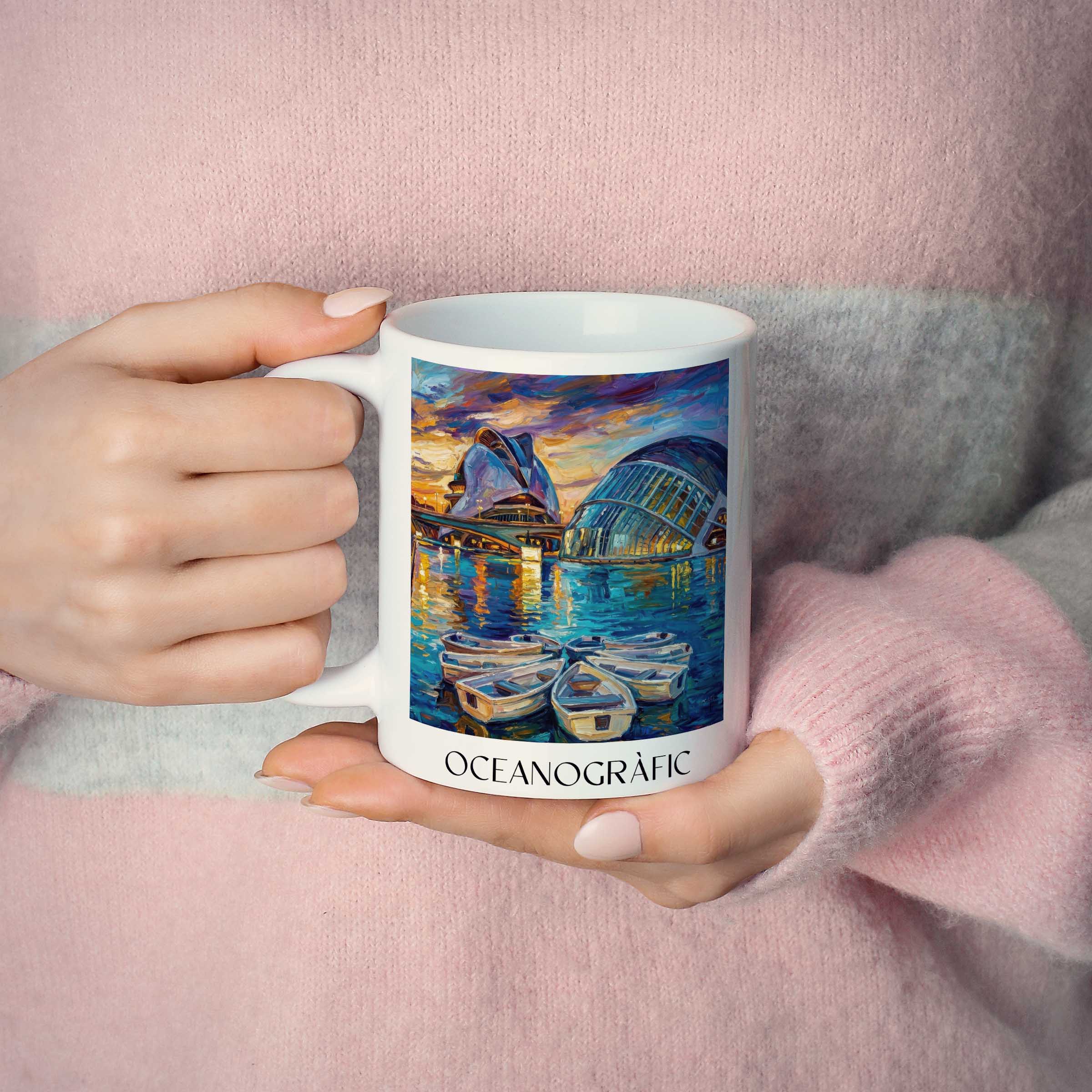oceanogràfic-(valencia)-valencia-spanien-kaffeebecher-oil-painting-oelgemaelde