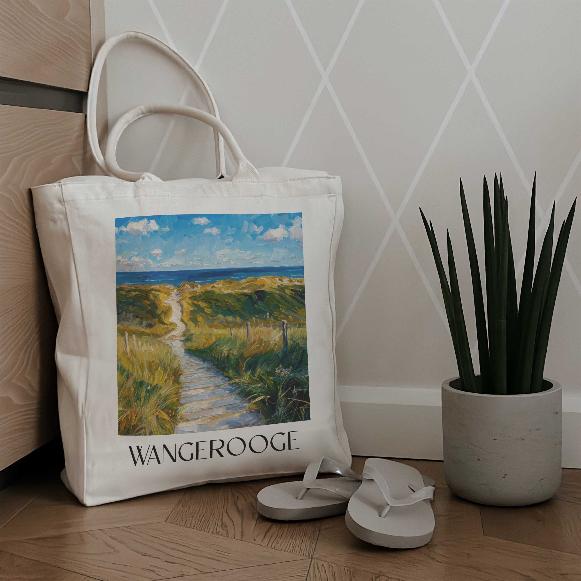 wangerooge-deutschland-einkaufstasche-oil-painting-oelgemaelde