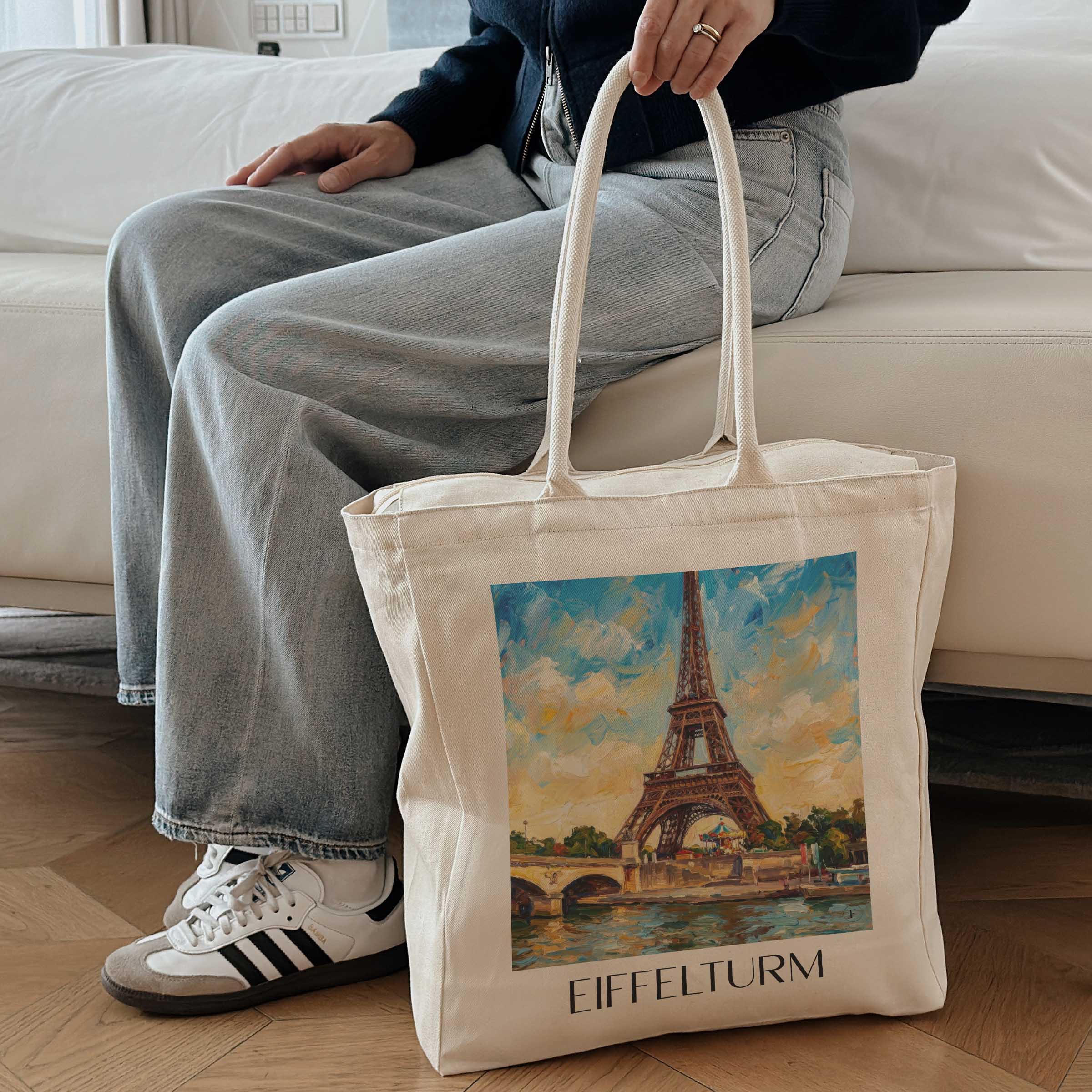 eiffelturm-paris-frankreich-einkaufstasche-oil-painting-oelgemaelde