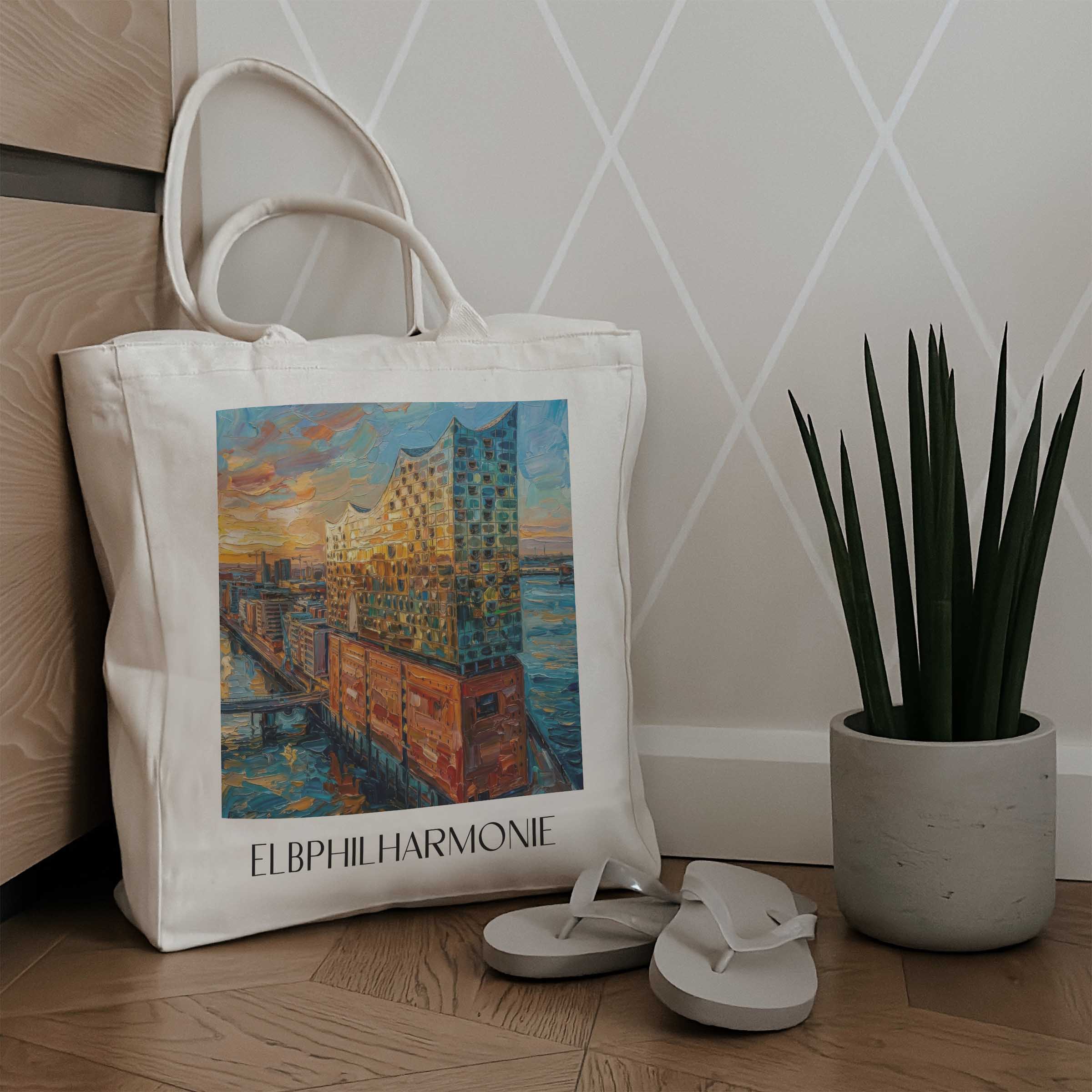elbphilharmonie-hamburg-deutschland-einkaufstasche-oil-painting-oelgemaelde