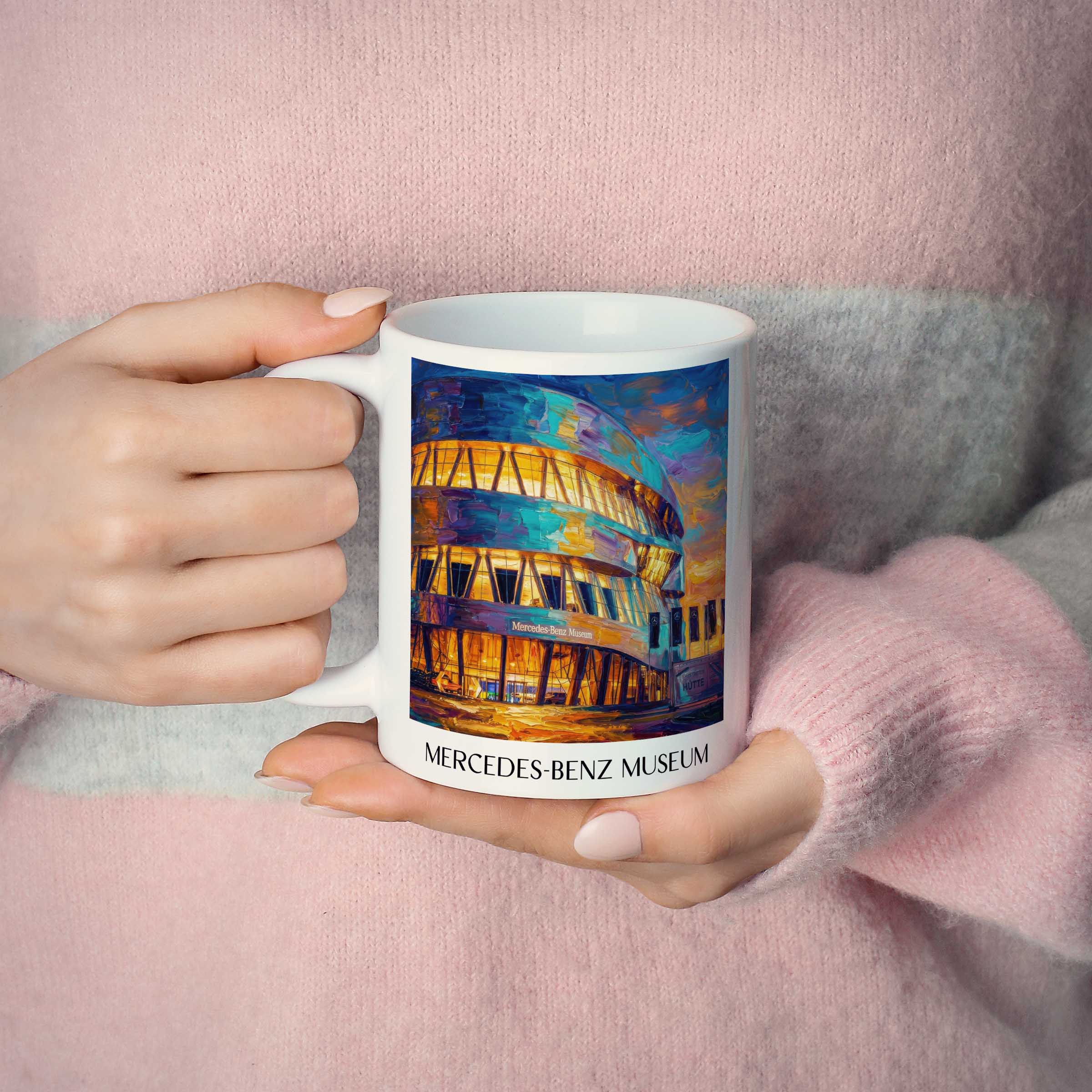 mercedes-benz-museum-stuttgart-deutschland-kaffeebecher-oil-painting-oelgemaelde