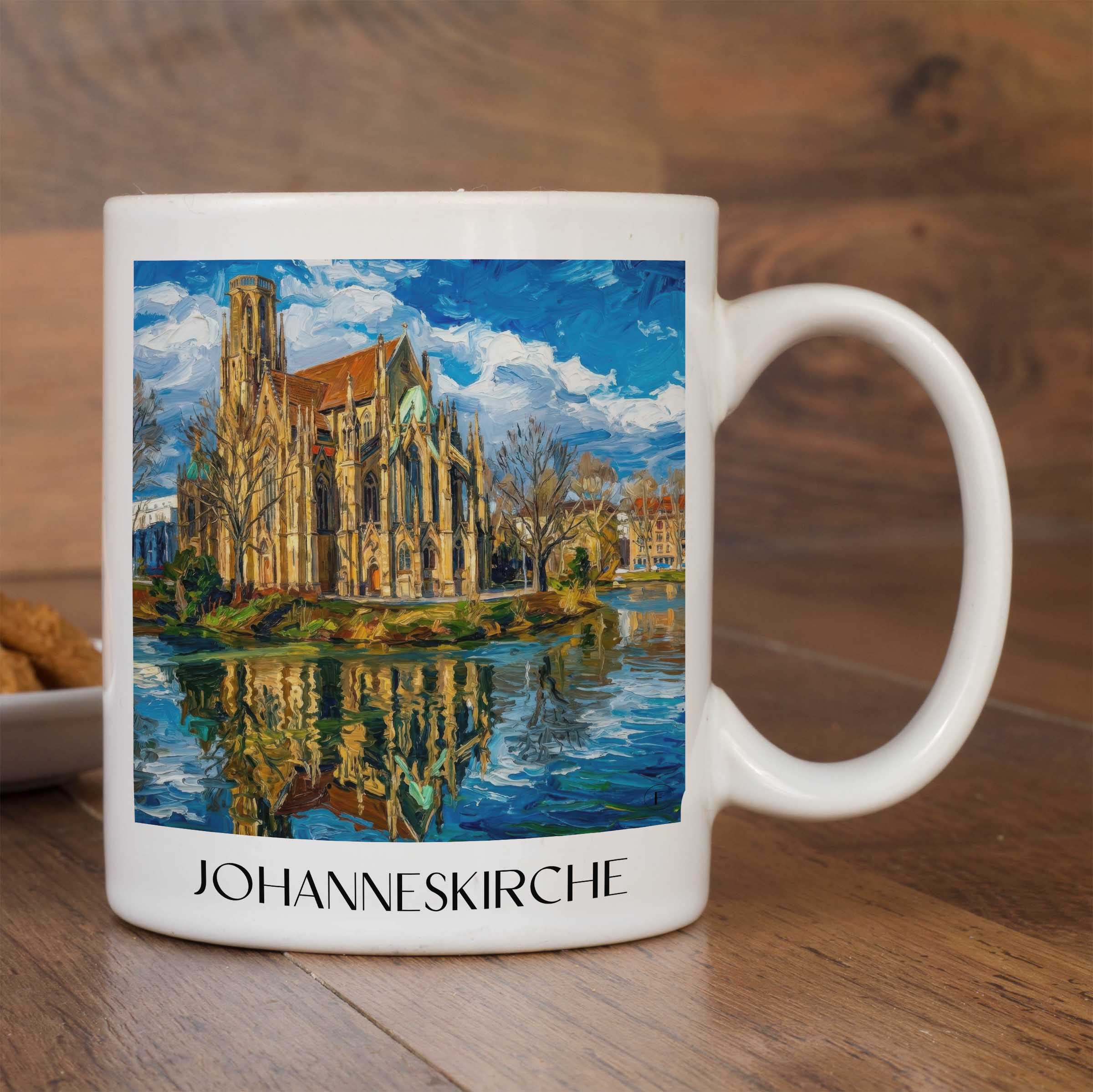 johanneskirche-stuttgart-deutschland-kaffeebecher-oil-painting-oelgemaelde