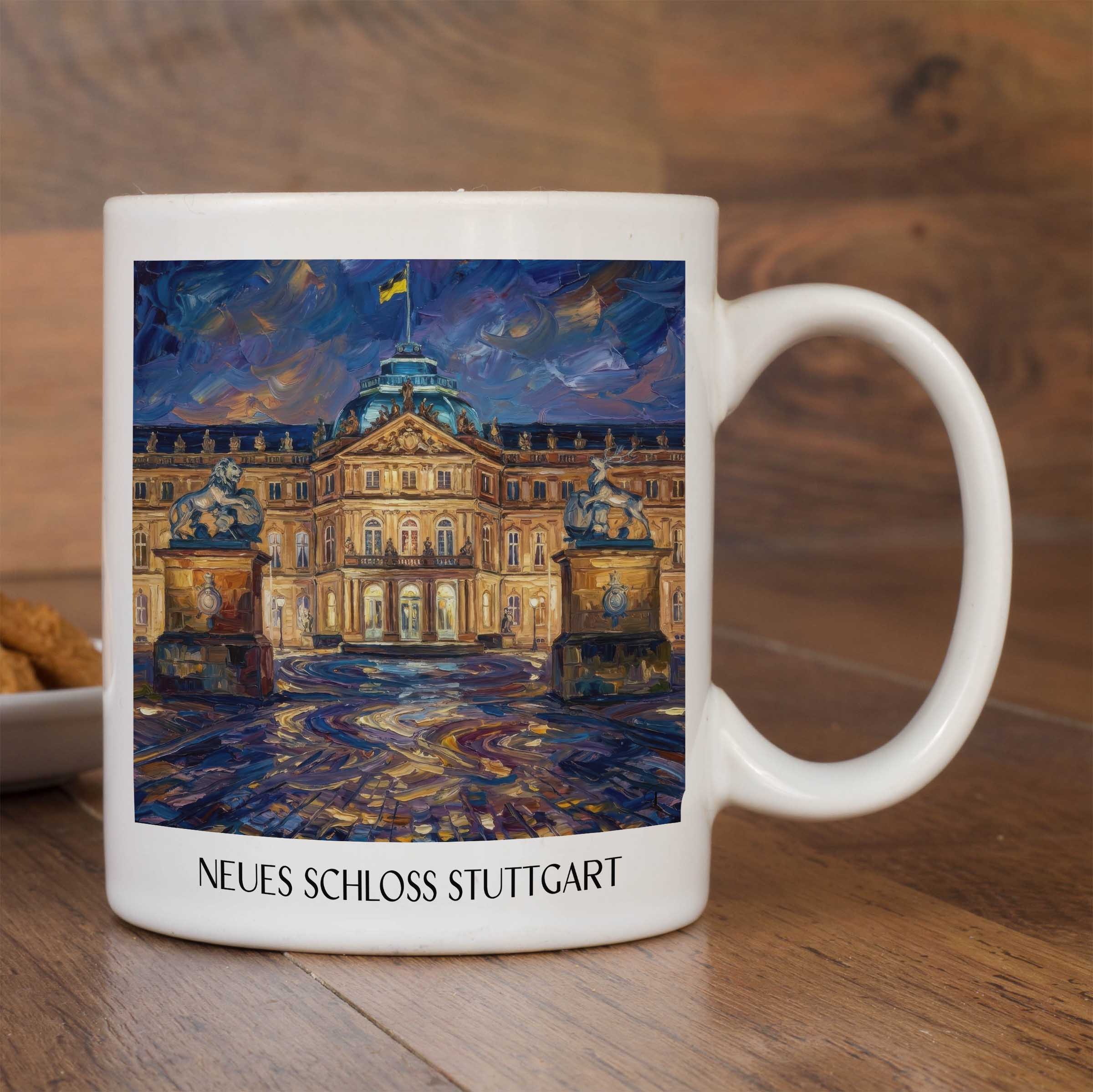 neues-schloss-stuttgart-deutschland-kaffeebecher-oil-painting-oelgemaelde