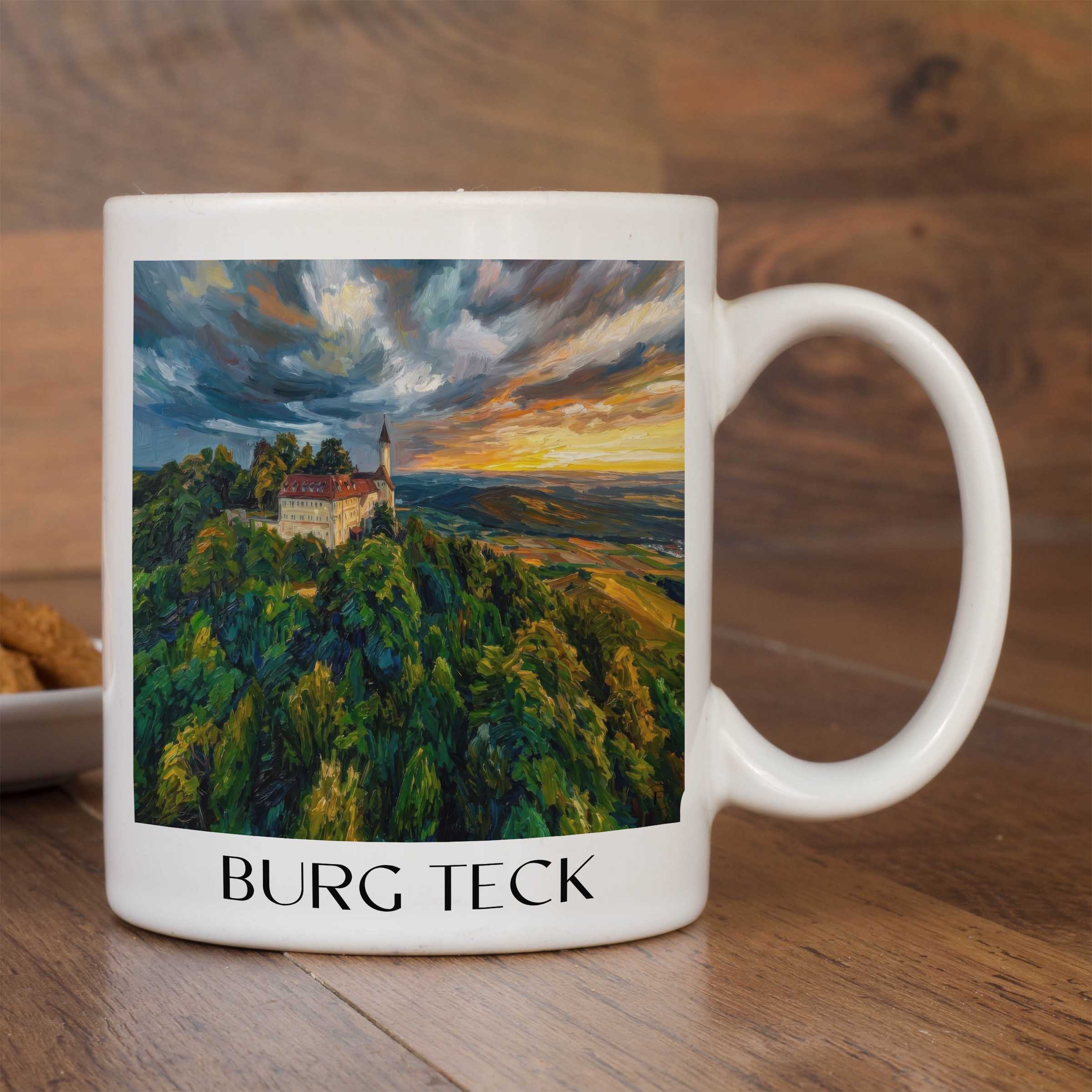 burg-teck-schwäbische-alb-deutschland-kaffeebecher-oil-painting-oelgemaelde