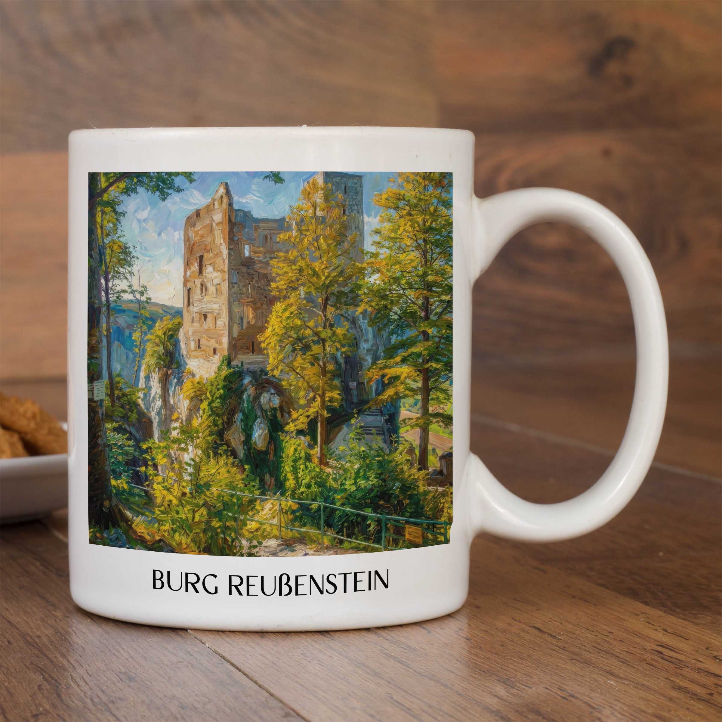 burg-reußenstein-schwäbische-alb-deutschland-kaffeebecher-oil-painting-oelgemaelde