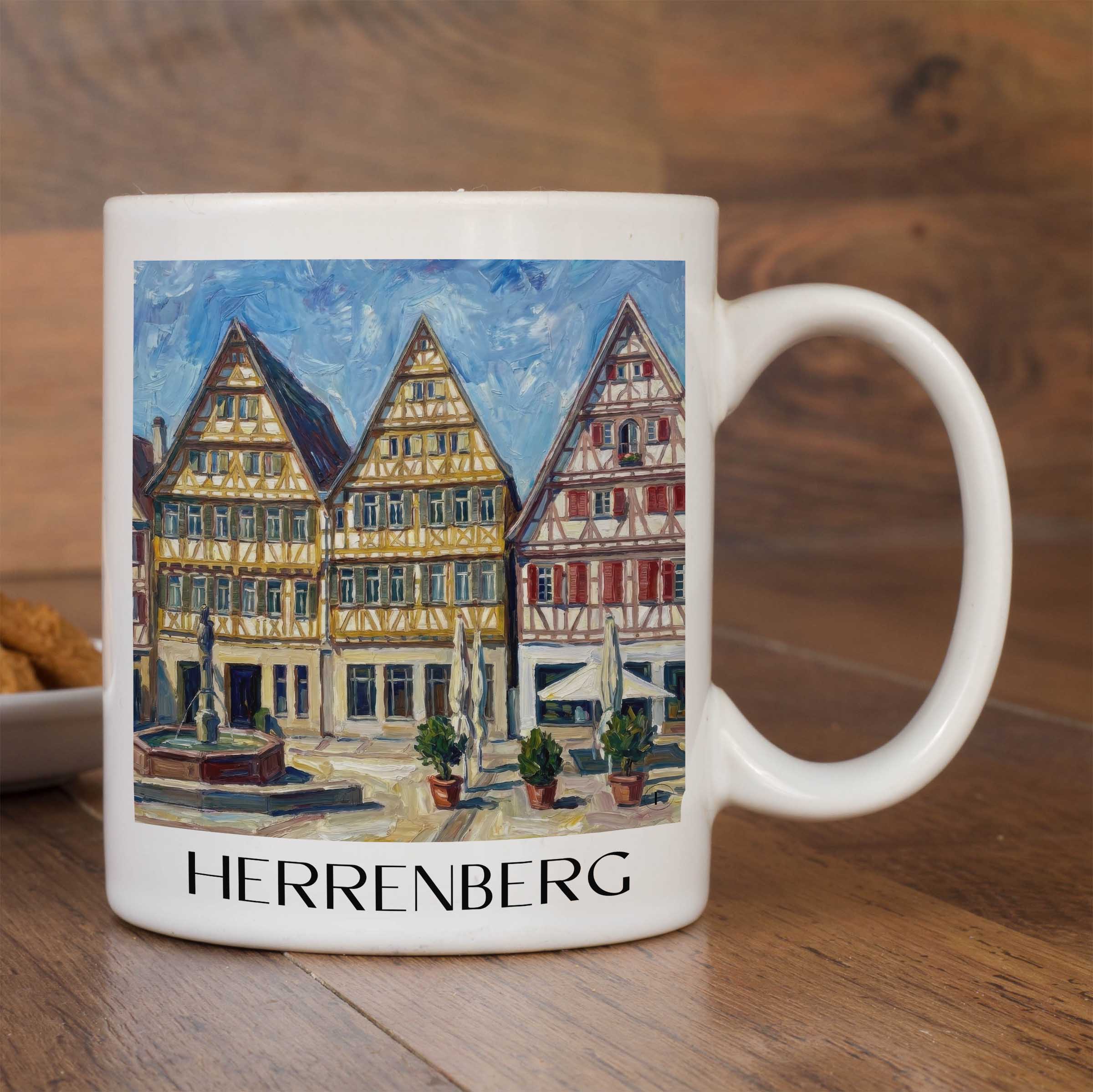 herrenberg-deutschland-kaffeebecher-oil-painting-oelgemaelde