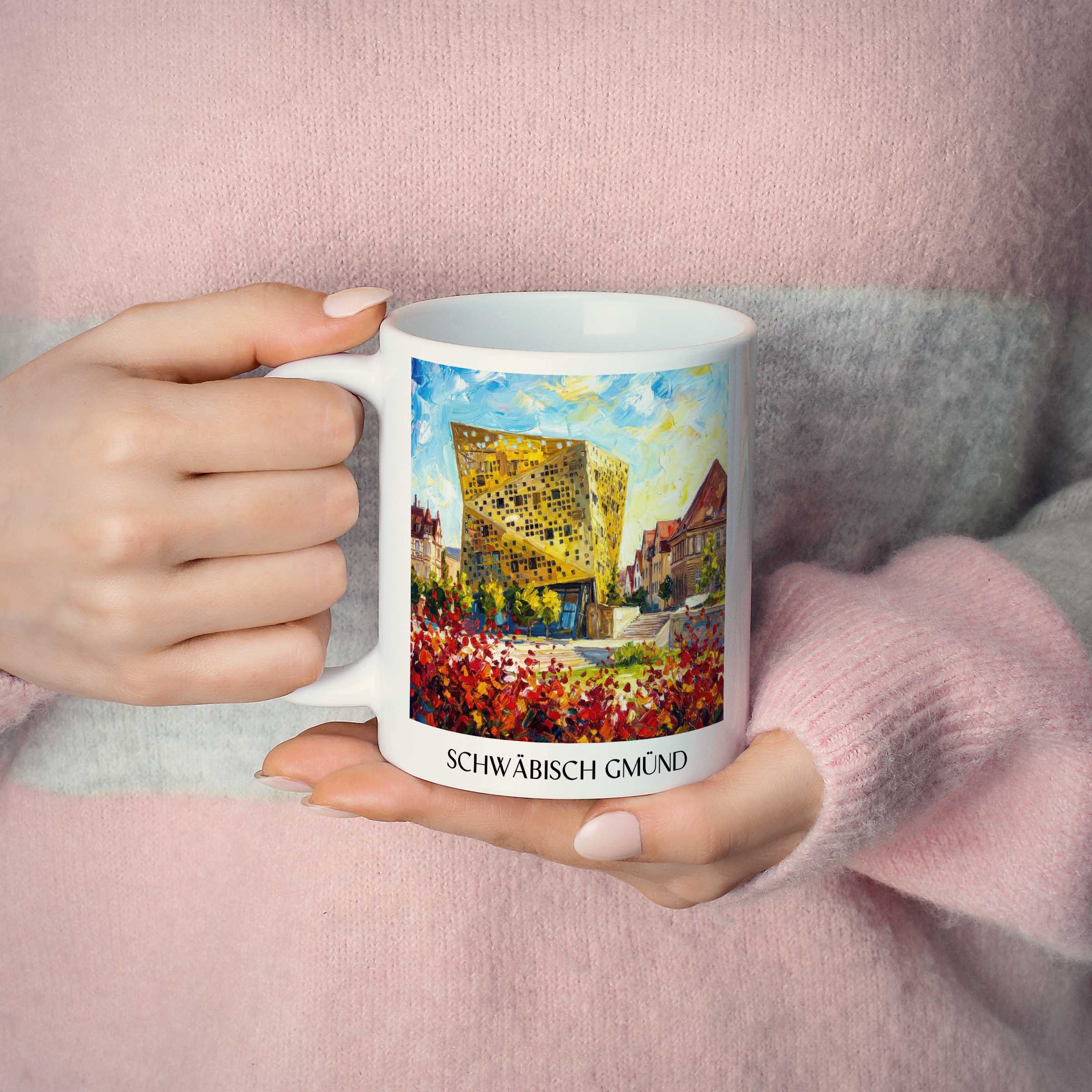 schwäbisch-gmünd-deutschland-kaffeebecher-oil-painting-oelgemaelde