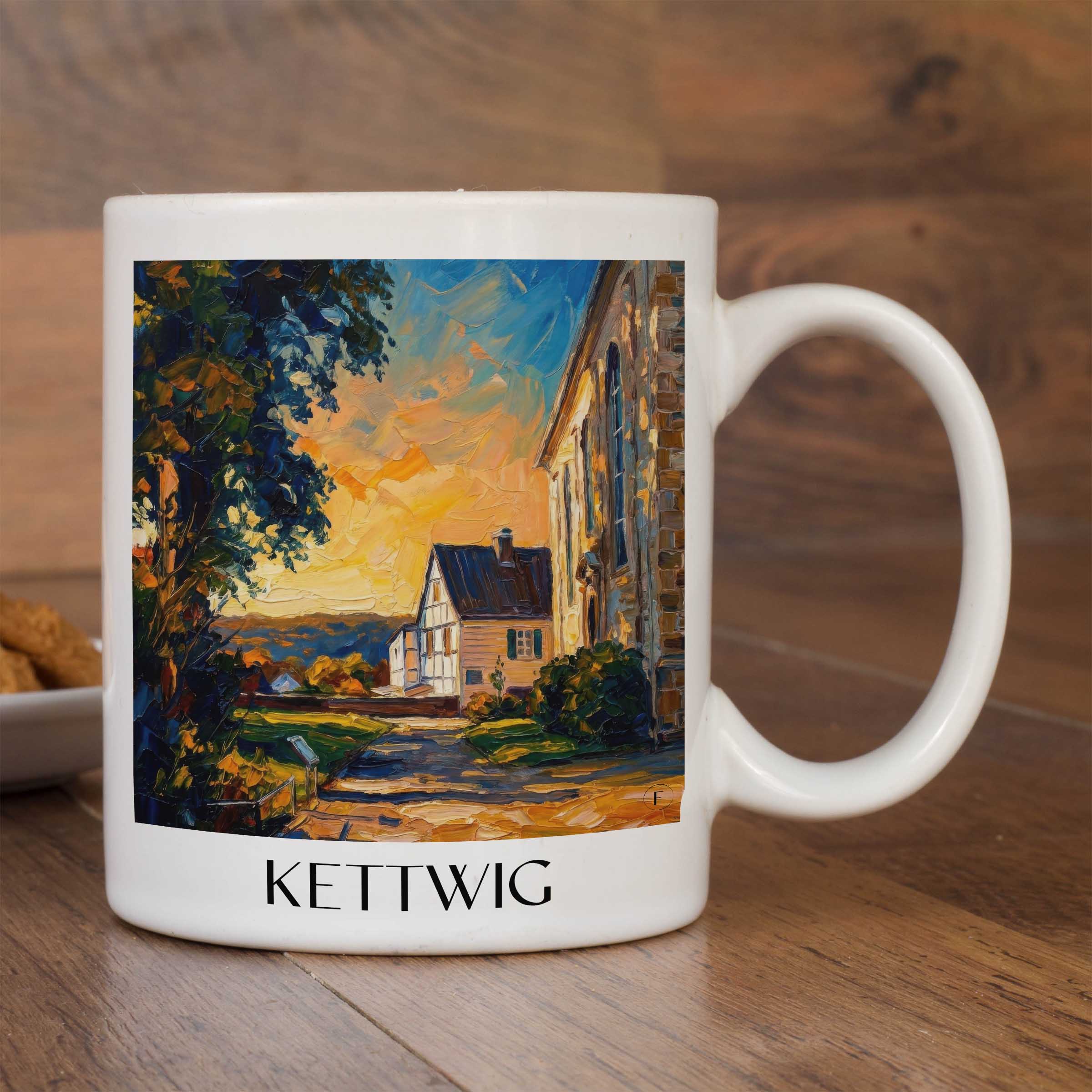 kettwig-essen-deutschland-kaffeebecher-oil-painting-oelgemaelde