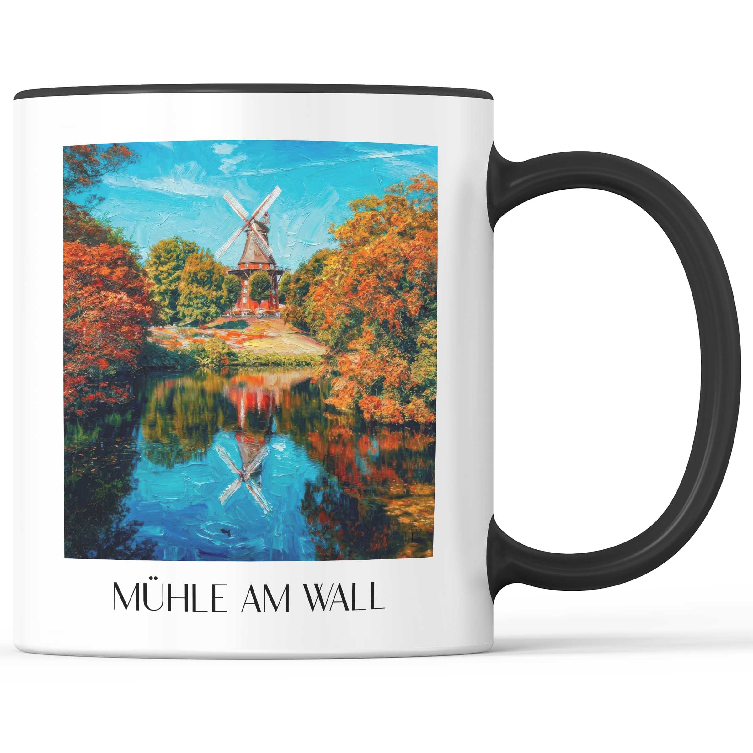 mühle-am-wall-bremen-deutschland-kaffeebecher-oil-painting-oelgemaelde