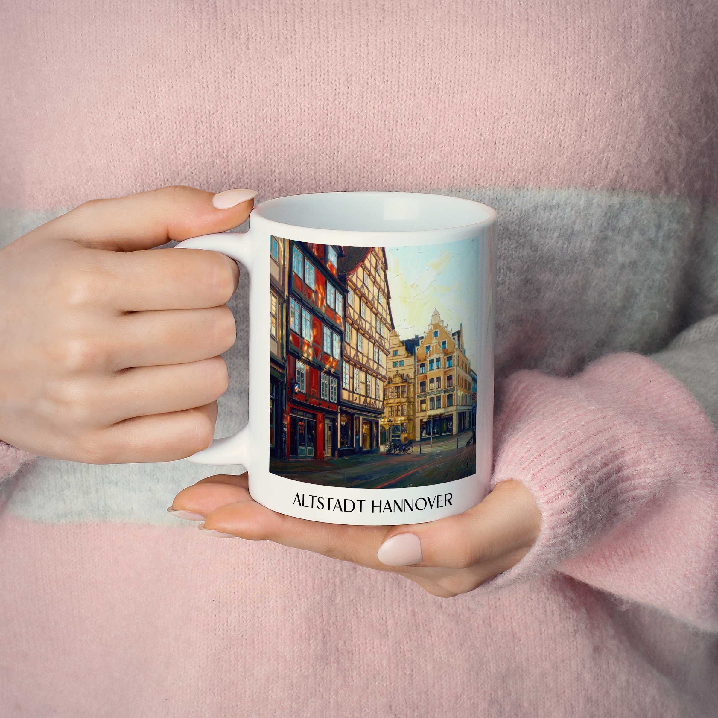 altstadt-hannover-deutschland-kaffeebecher-oil-painting-oelgemaelde
