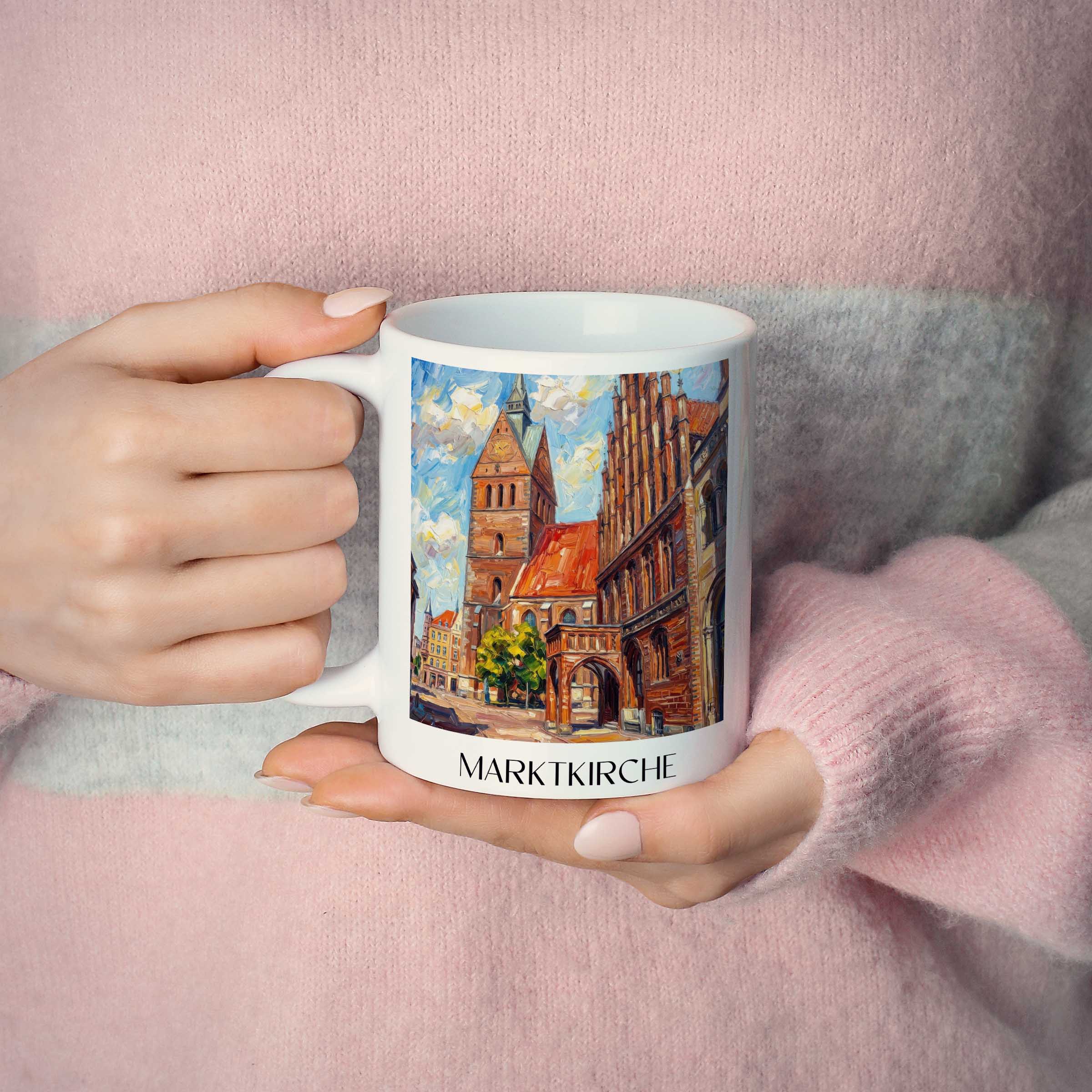 marktkirche-hannover-deutschland-kaffeebecher-oil-painting-oelgemaelde