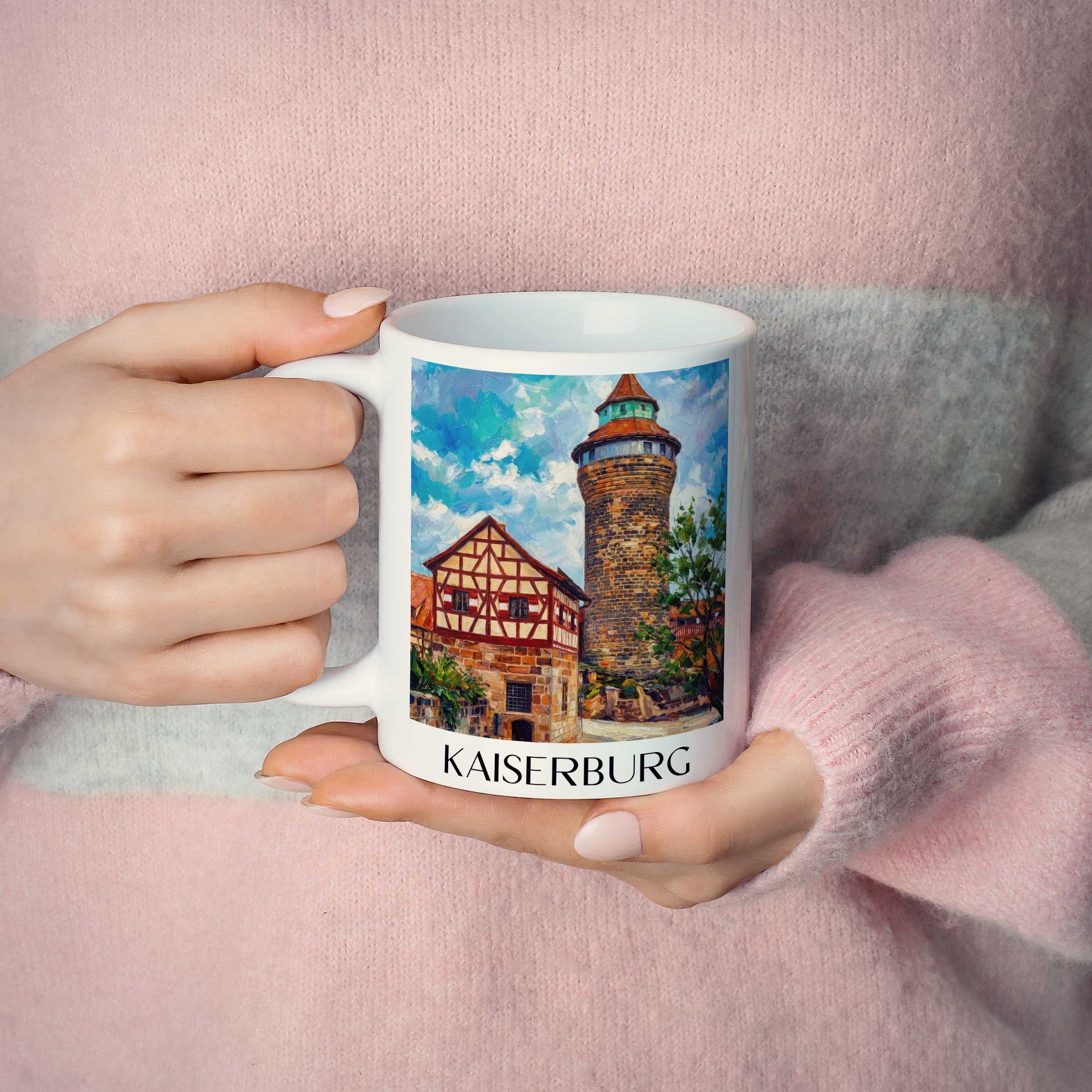 kaiserburg-nürnberg-deutschland-kaffeebecher-oil-painting-oelgemaelde