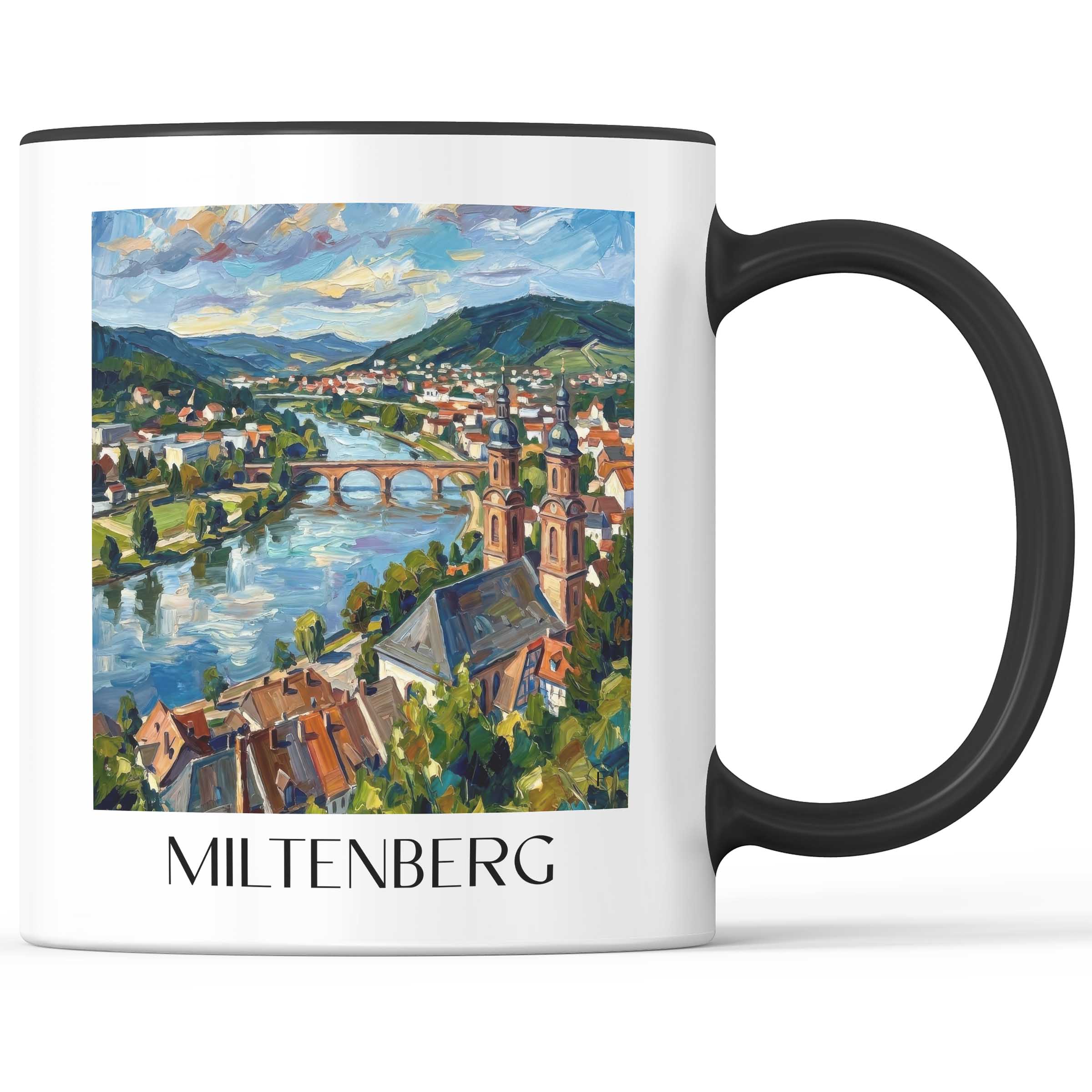 miltenberg-deutschland-kaffeebecher-oil-painting-oelgemaelde