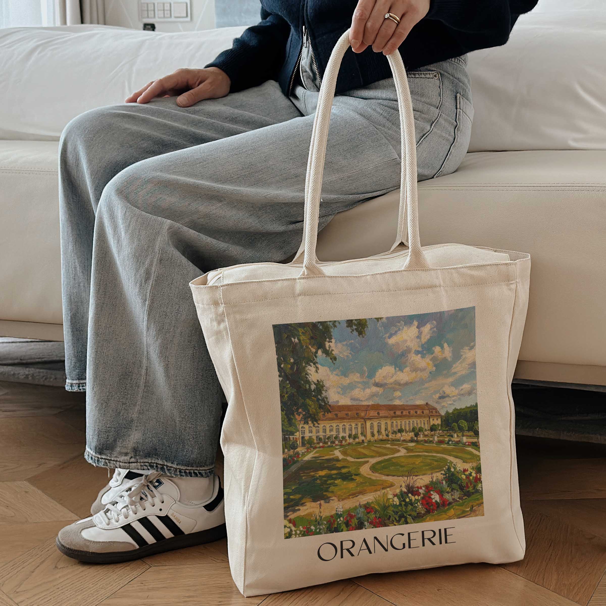 orangerie-ansbach-deutschland-einkaufstasche-oil-painting-oelgemaelde