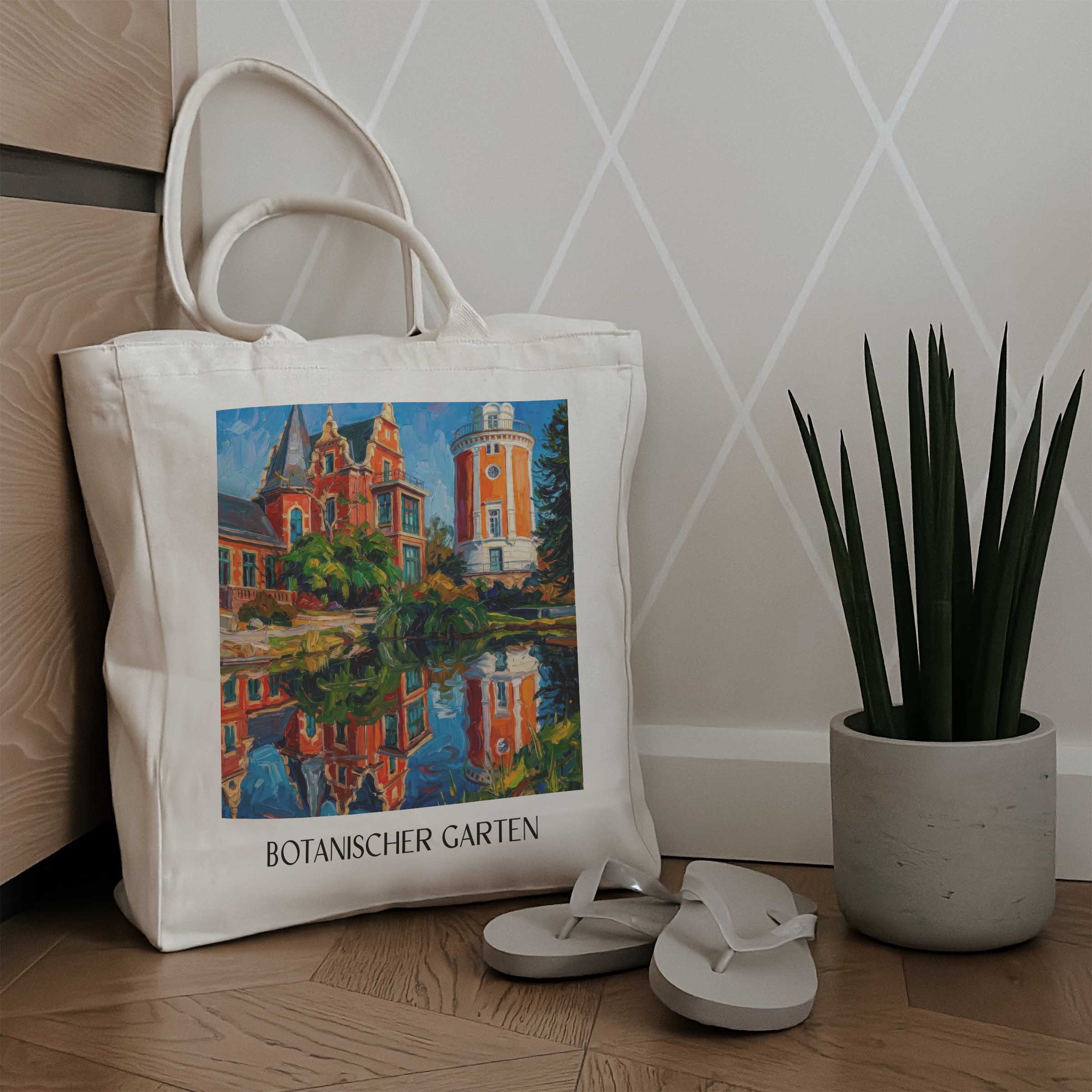 botanischer-garten-wuppertal-deutschland-einkaufstasche-oil-painting-oelgemaelde