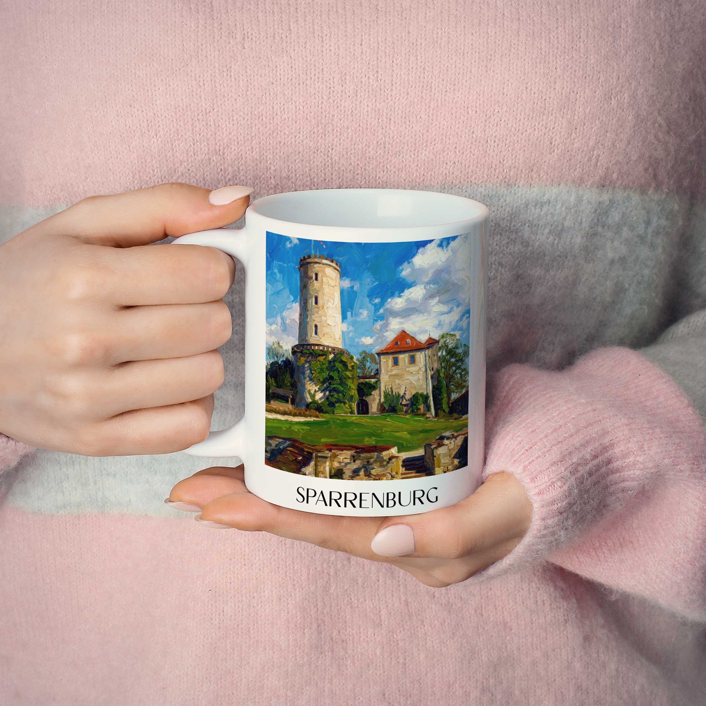 sparrenburg-bielefeld-deutschland-kaffeebecher-oil-painting-oelgemaelde