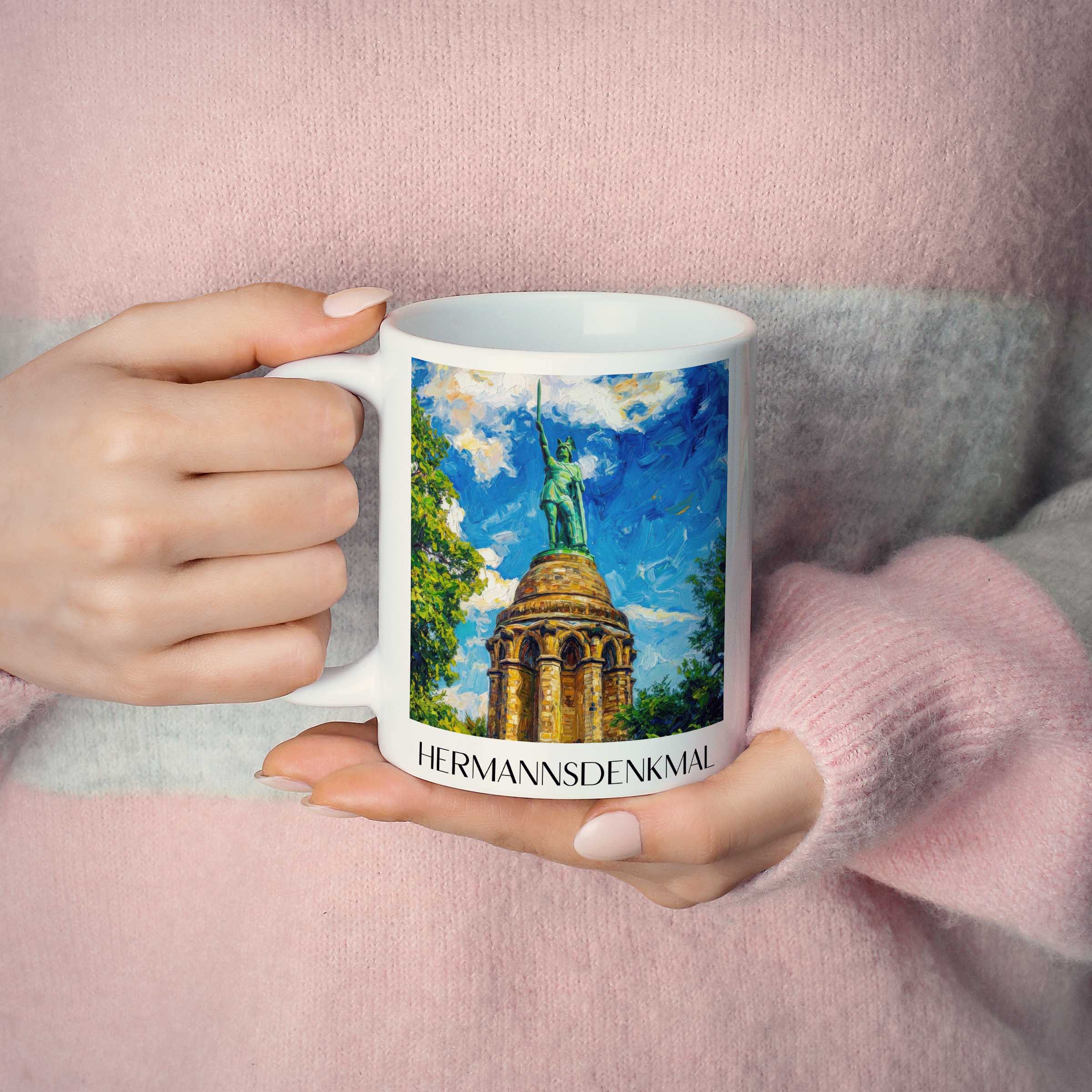 hermannsdenkmal-detmold-deutschland-kaffeebecher-oil-painting-oelgemaelde