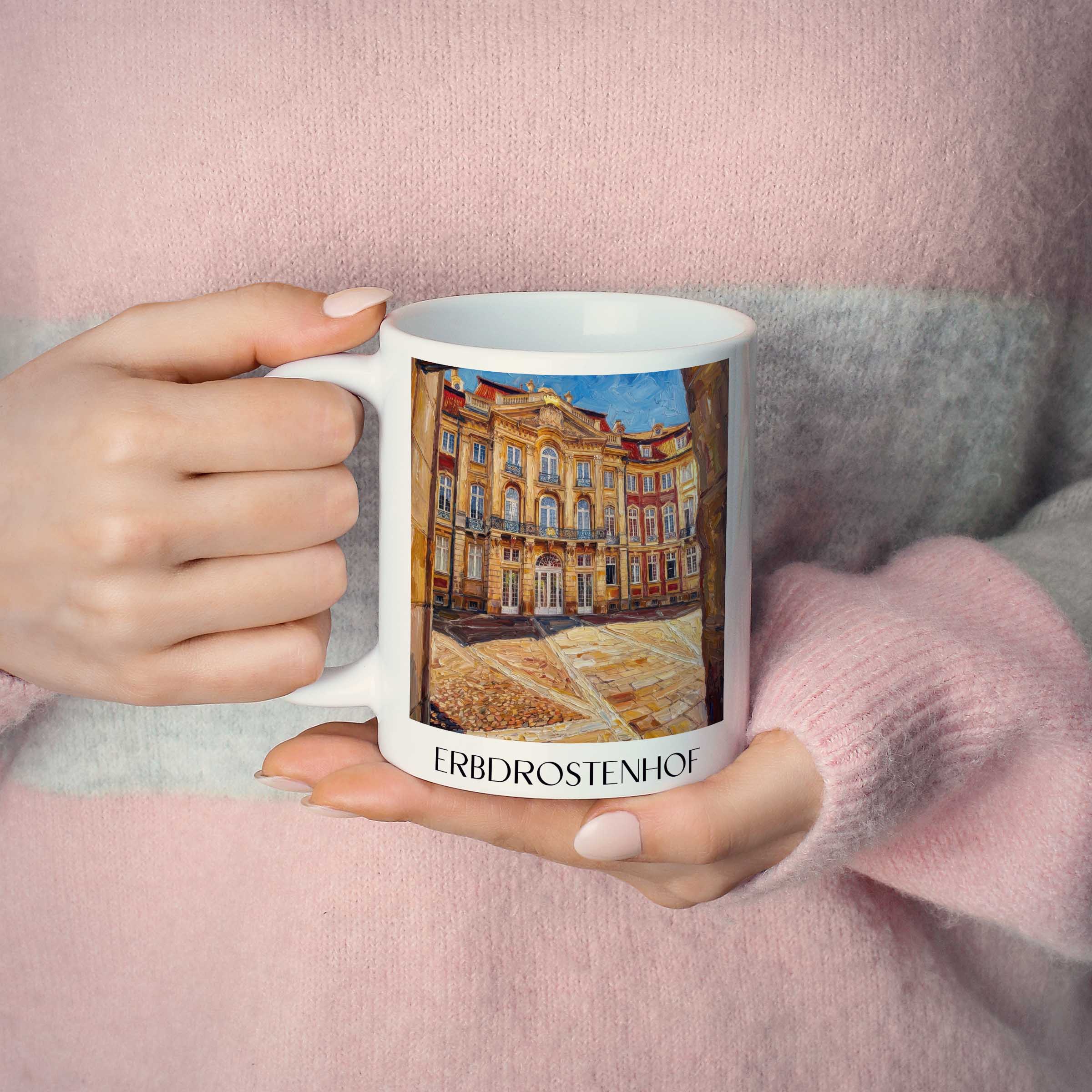 erbdrostenhof-münster-deutschland-kaffeebecher-oil-painting-oelgemaelde